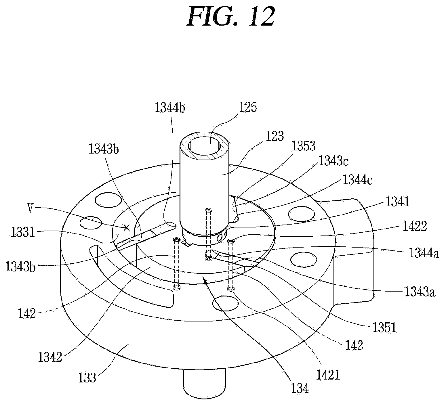 Patent US11773854 Figure 13 – Rotary compressor