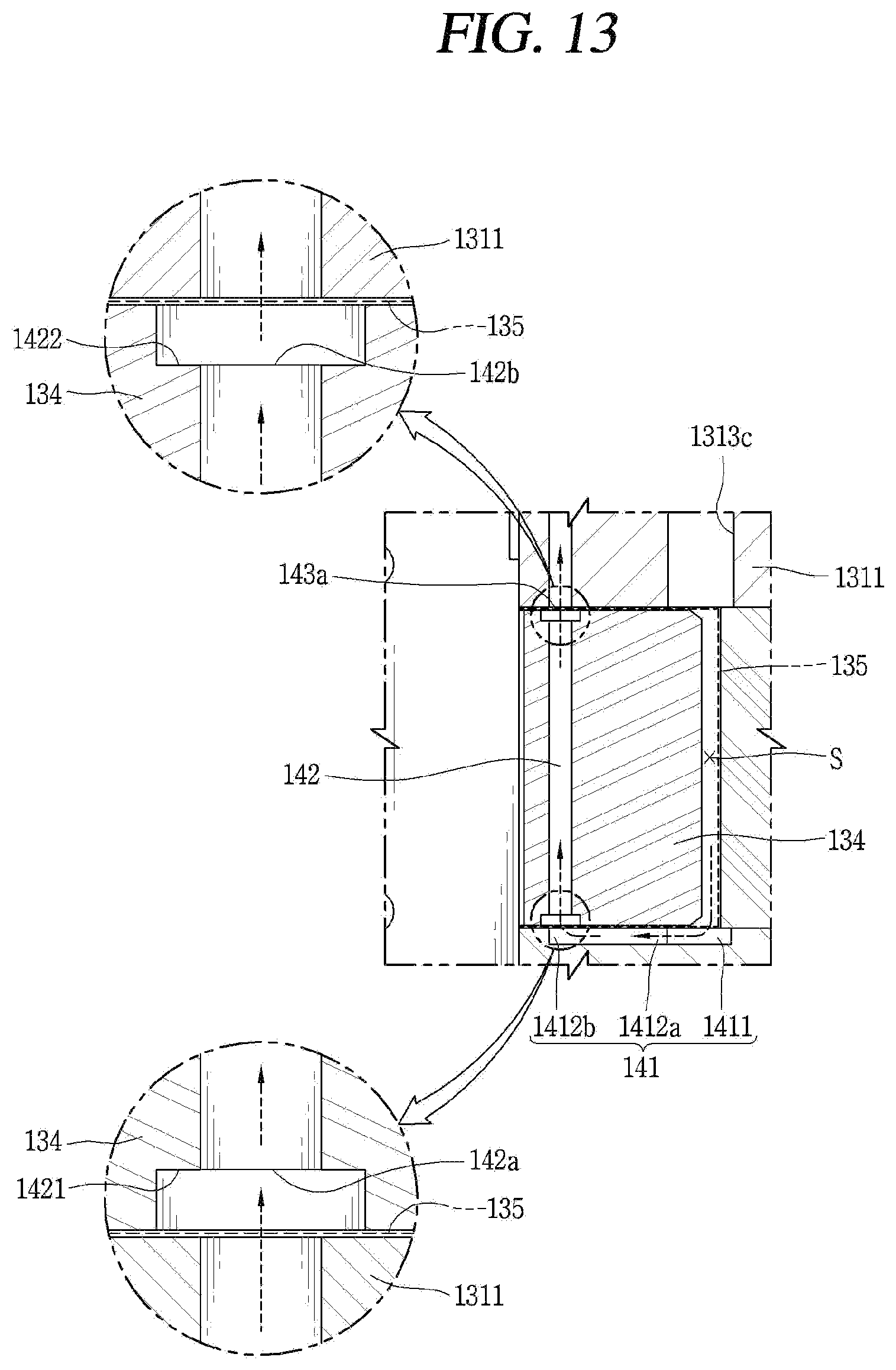 Patent US11773854 Figure 14 – Rotary compressor
