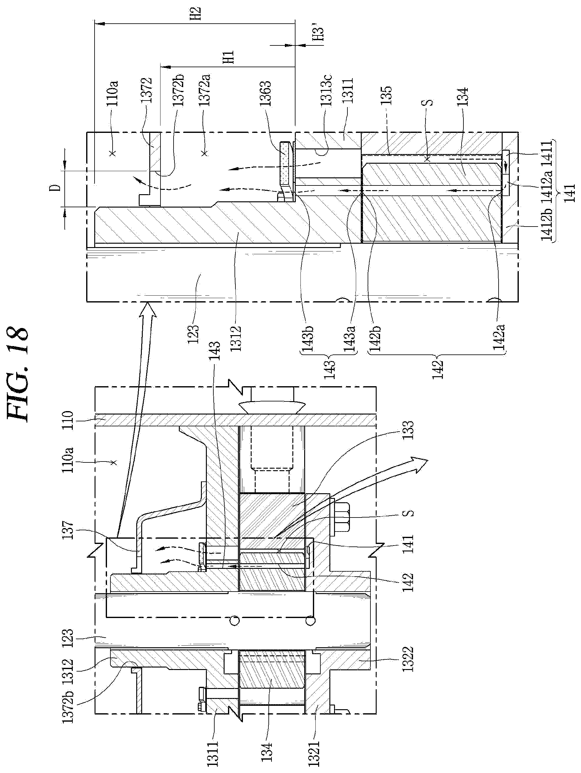 Patent US11773854 Figure 19 – Rotary compressor