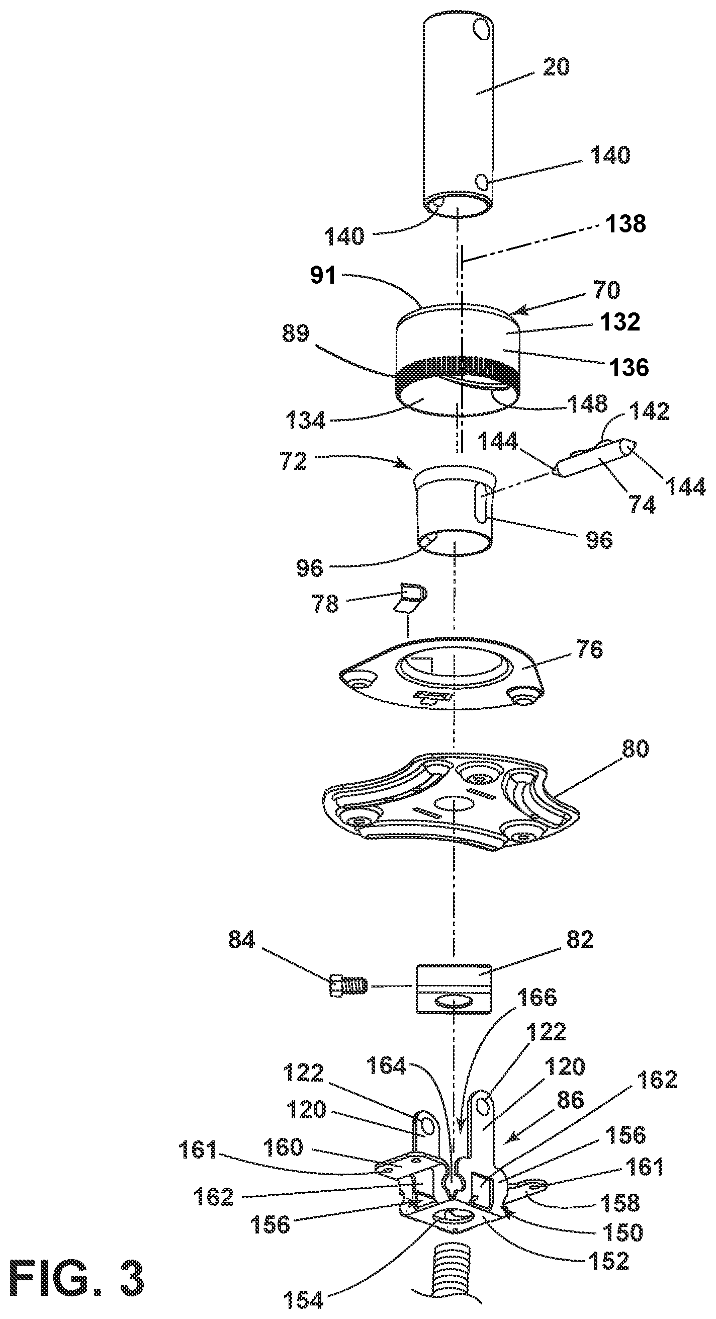 Patent US11773858 Figure 3 – Ceiling fan motor adapter