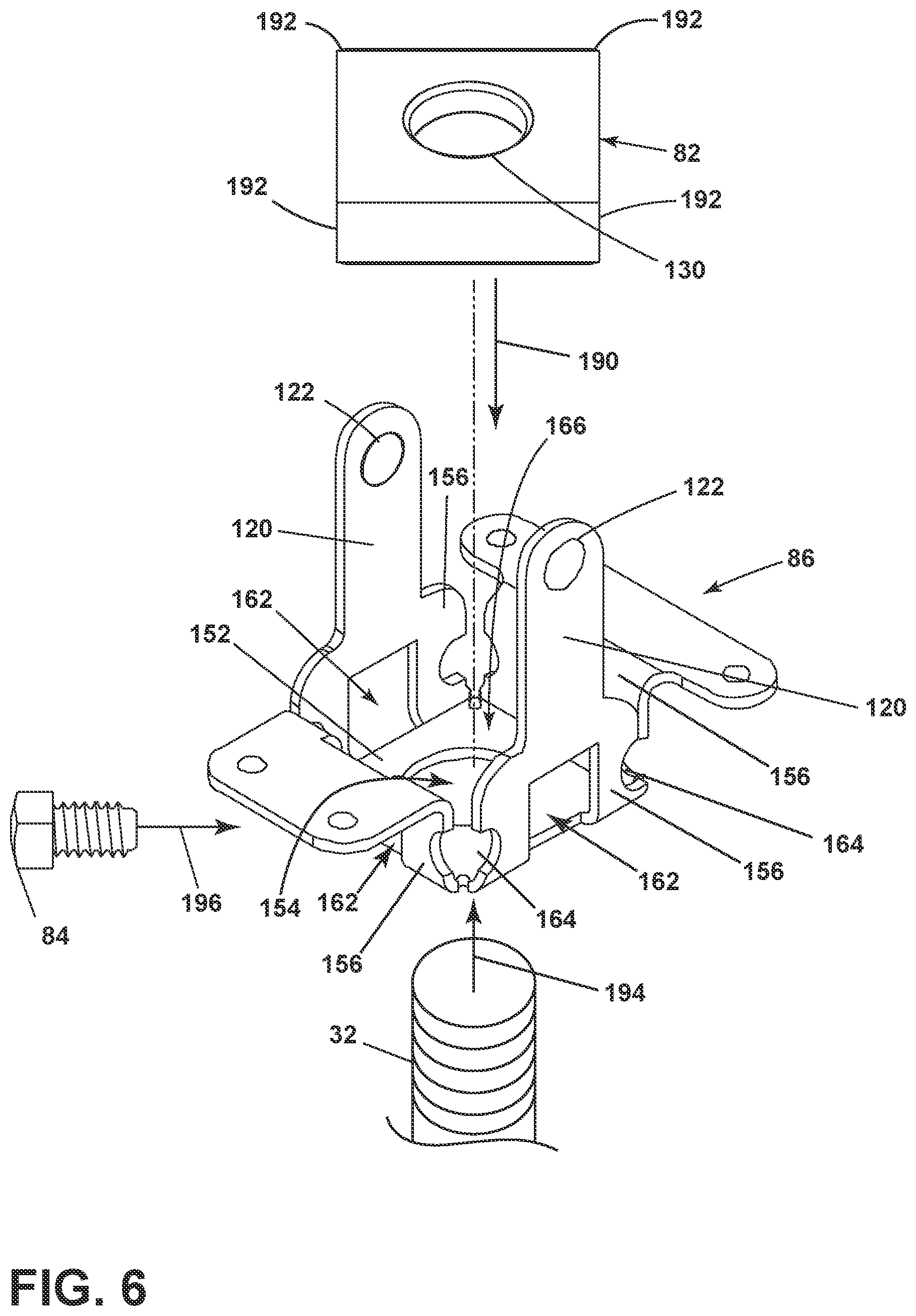 Patent US11773858 Figure 6 – Ceiling fan motor adapter