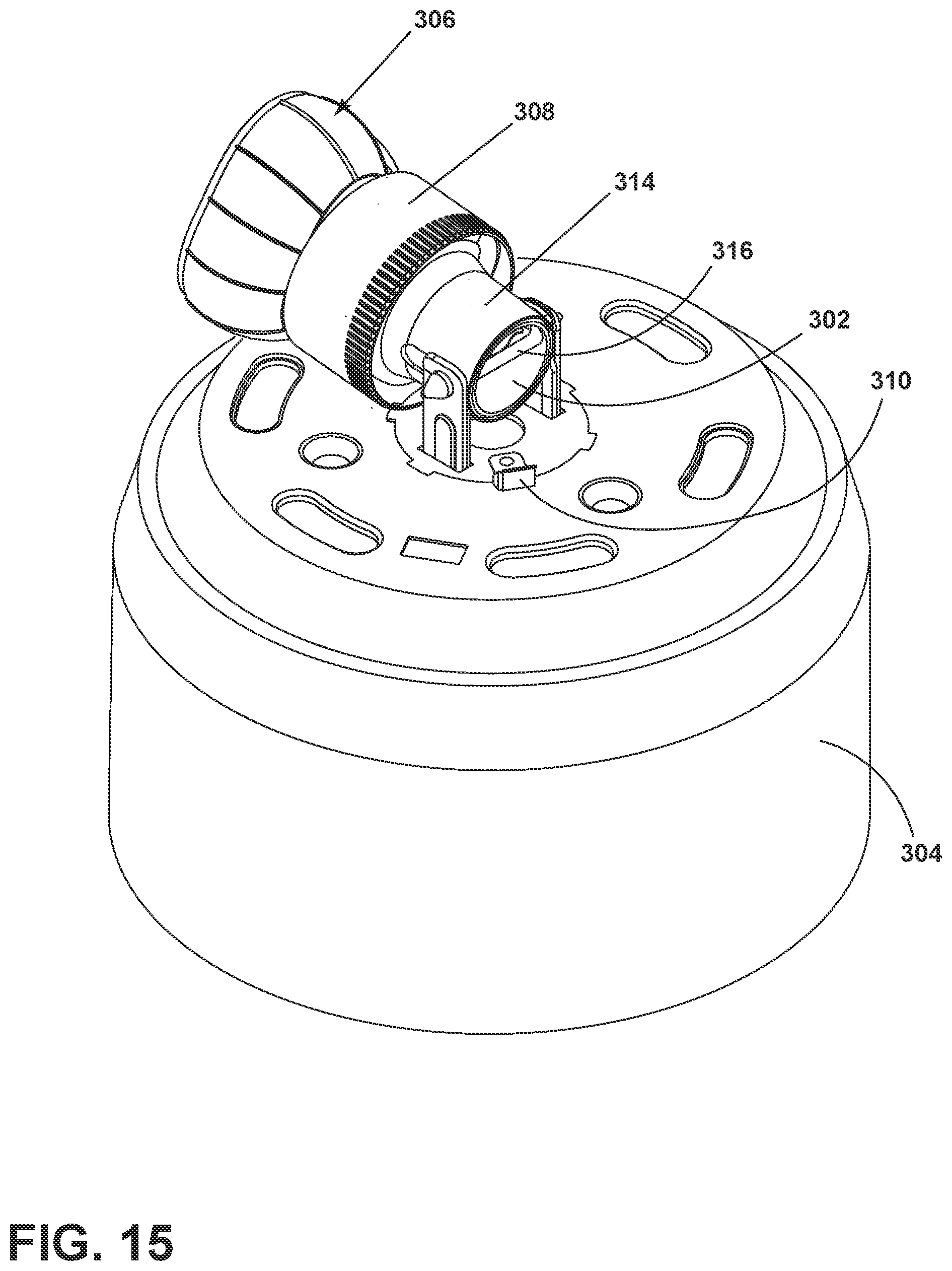 Patent US11773858 Figure 15 – Ceiling fan motor adapter