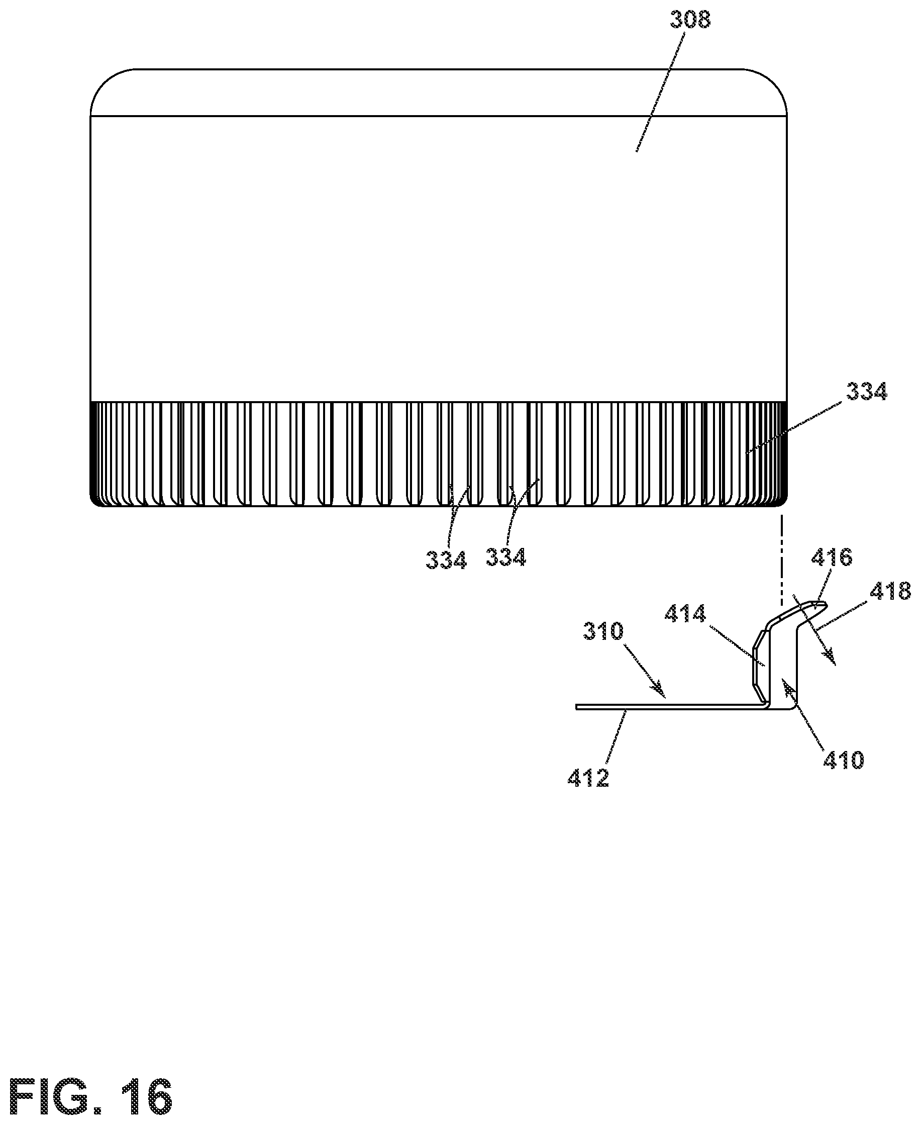 Patent US11773858 Figure 16 – Ceiling fan motor adapter