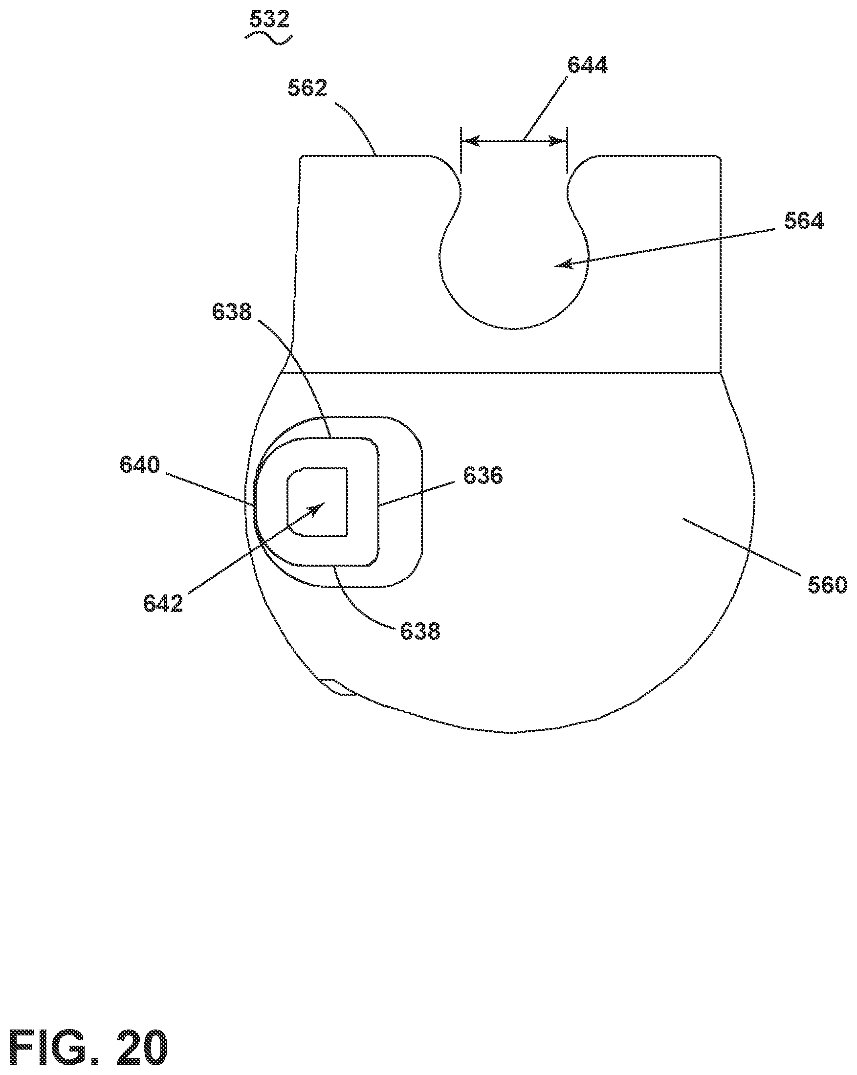 Patent US11773858 Figure 20 – Ceiling fan motor adapter