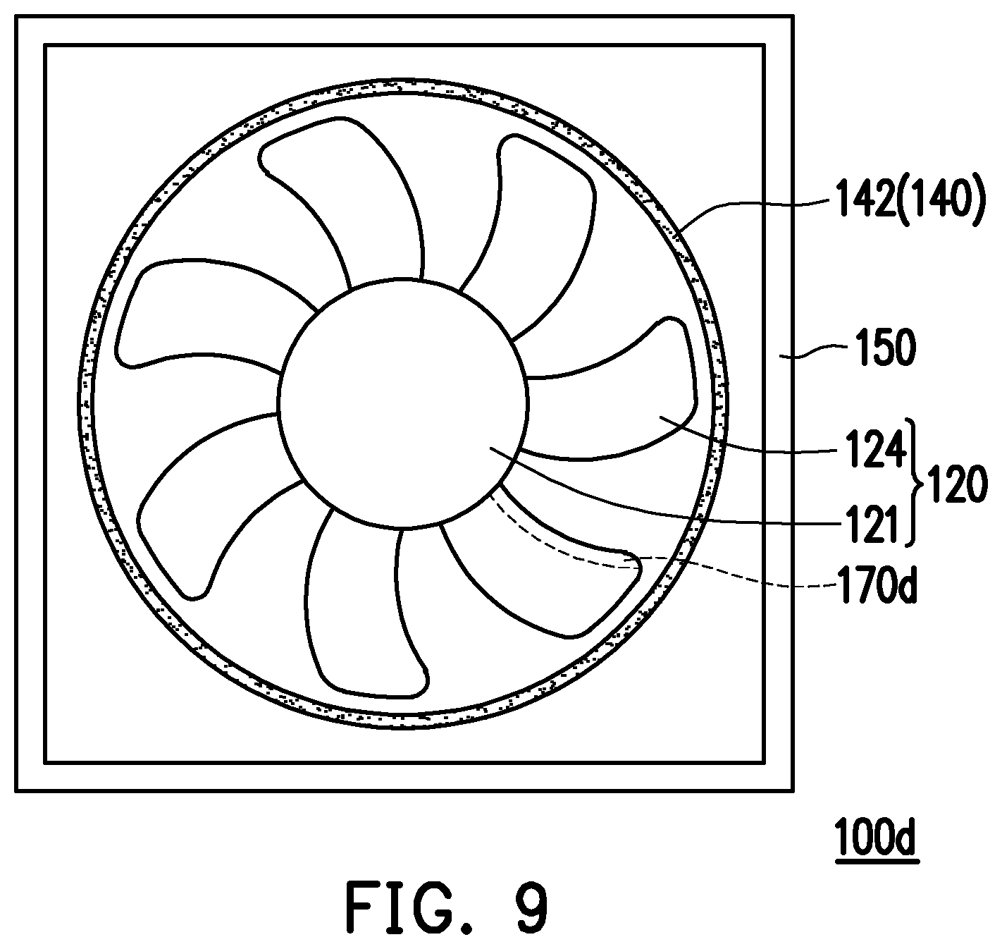 Patent US11773860 Figure 5 – Fan assembly