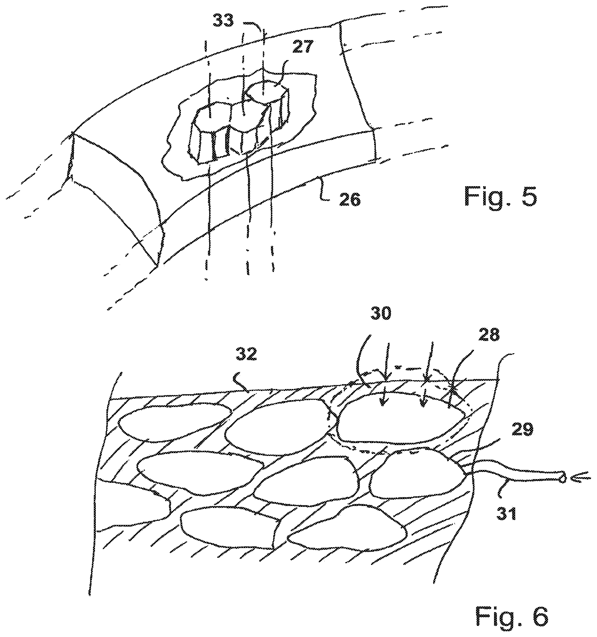 Patent US11773861 Figure 4 – Compressible rotor for a fluid pump