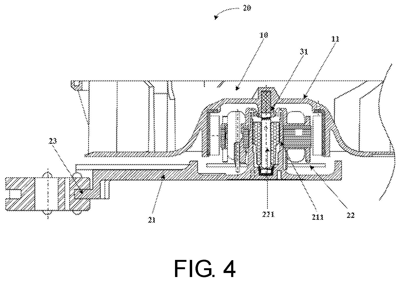 Patent US11773862 Figure 4 – Impeller and centrifugal fan having the impeller