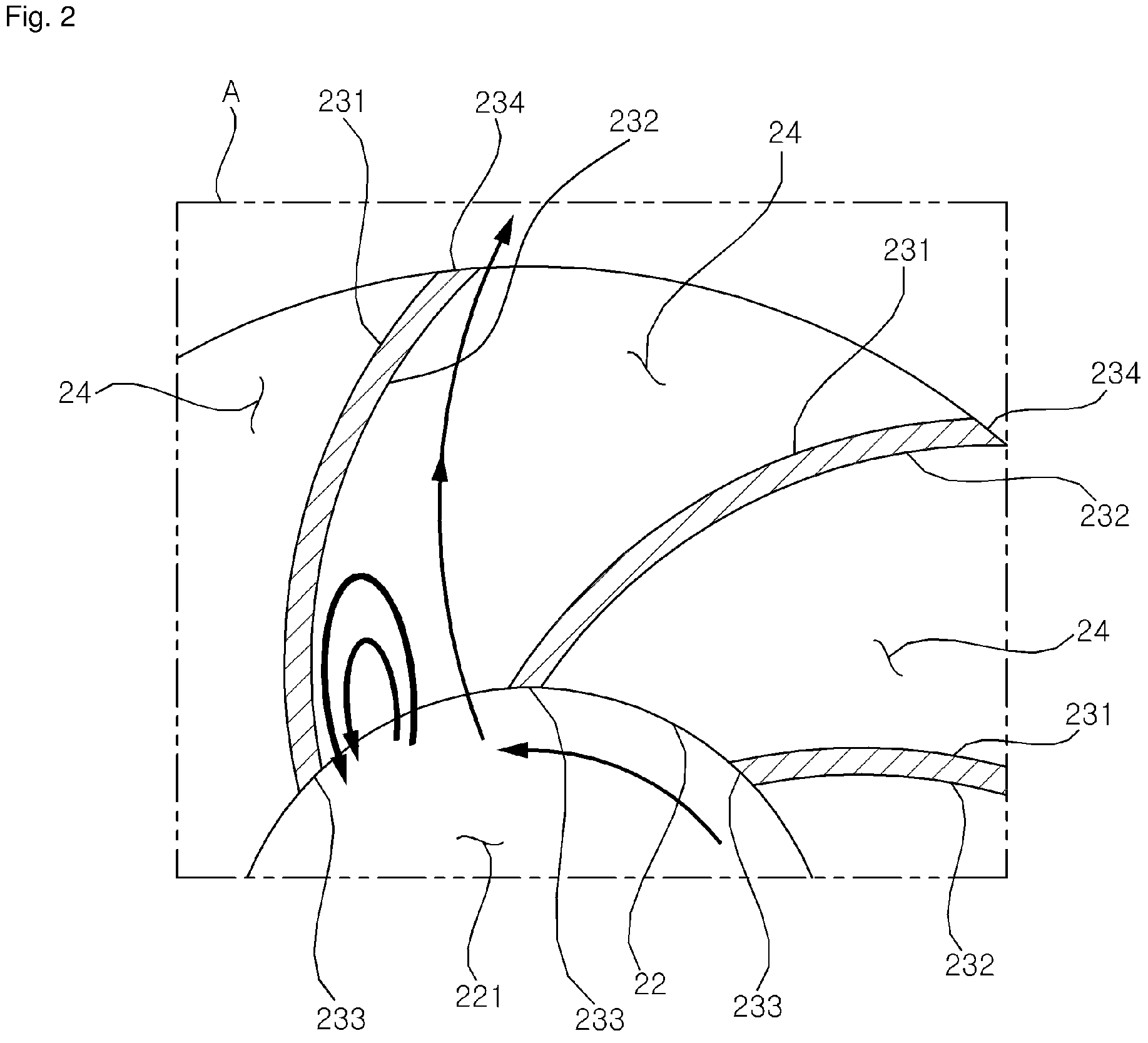 Patent US11773864 Figure 2 – Impeller