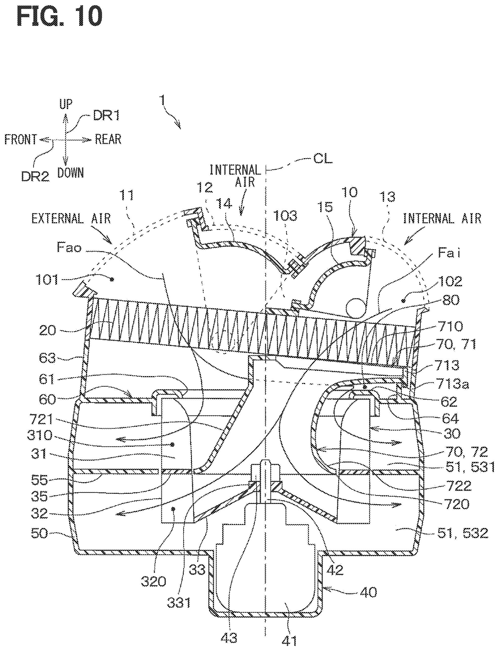 Patent US11773868 Figure 7 – Blower
