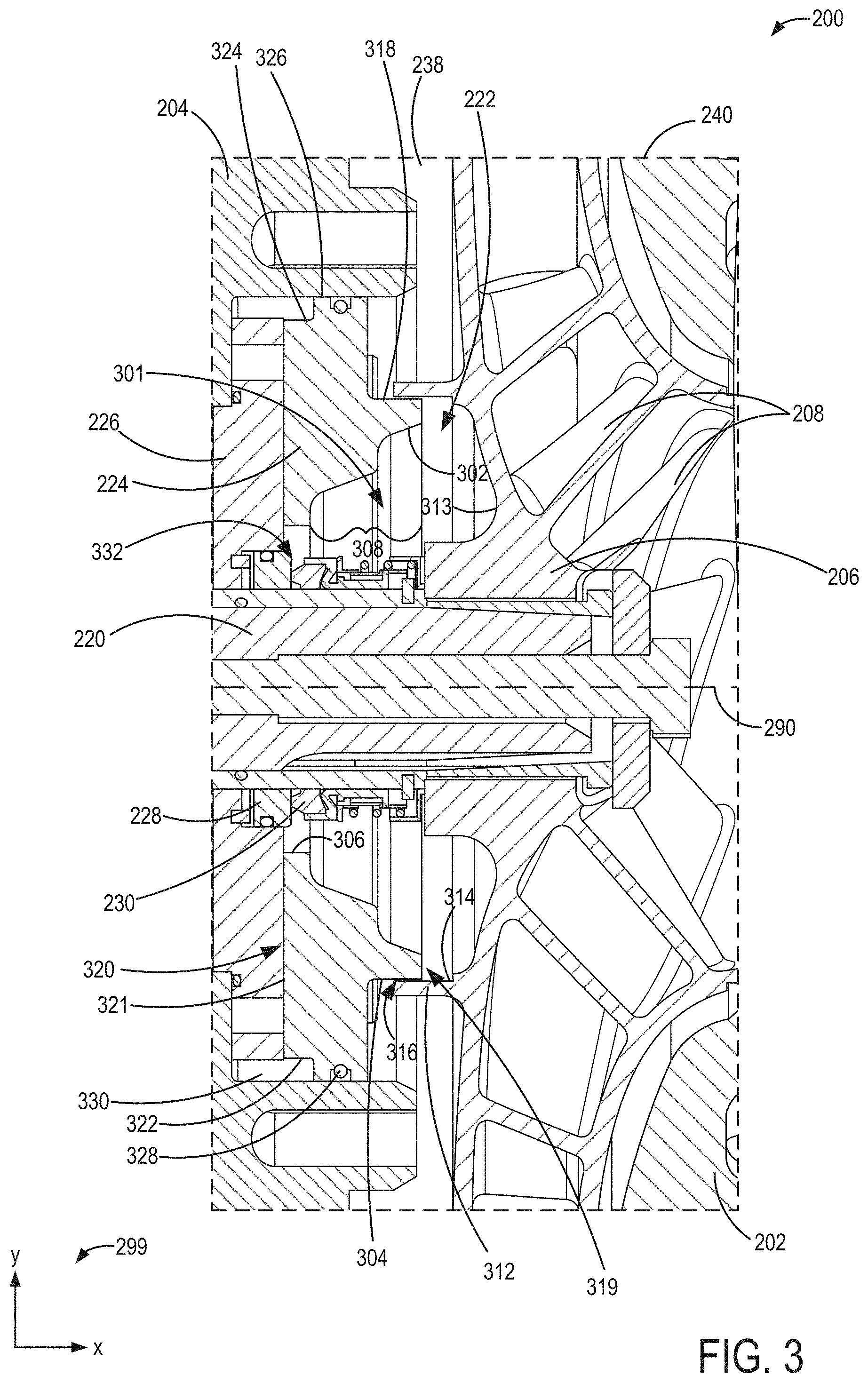 Patent US11773869 Figure 3 – Systems for a pump seal chamber