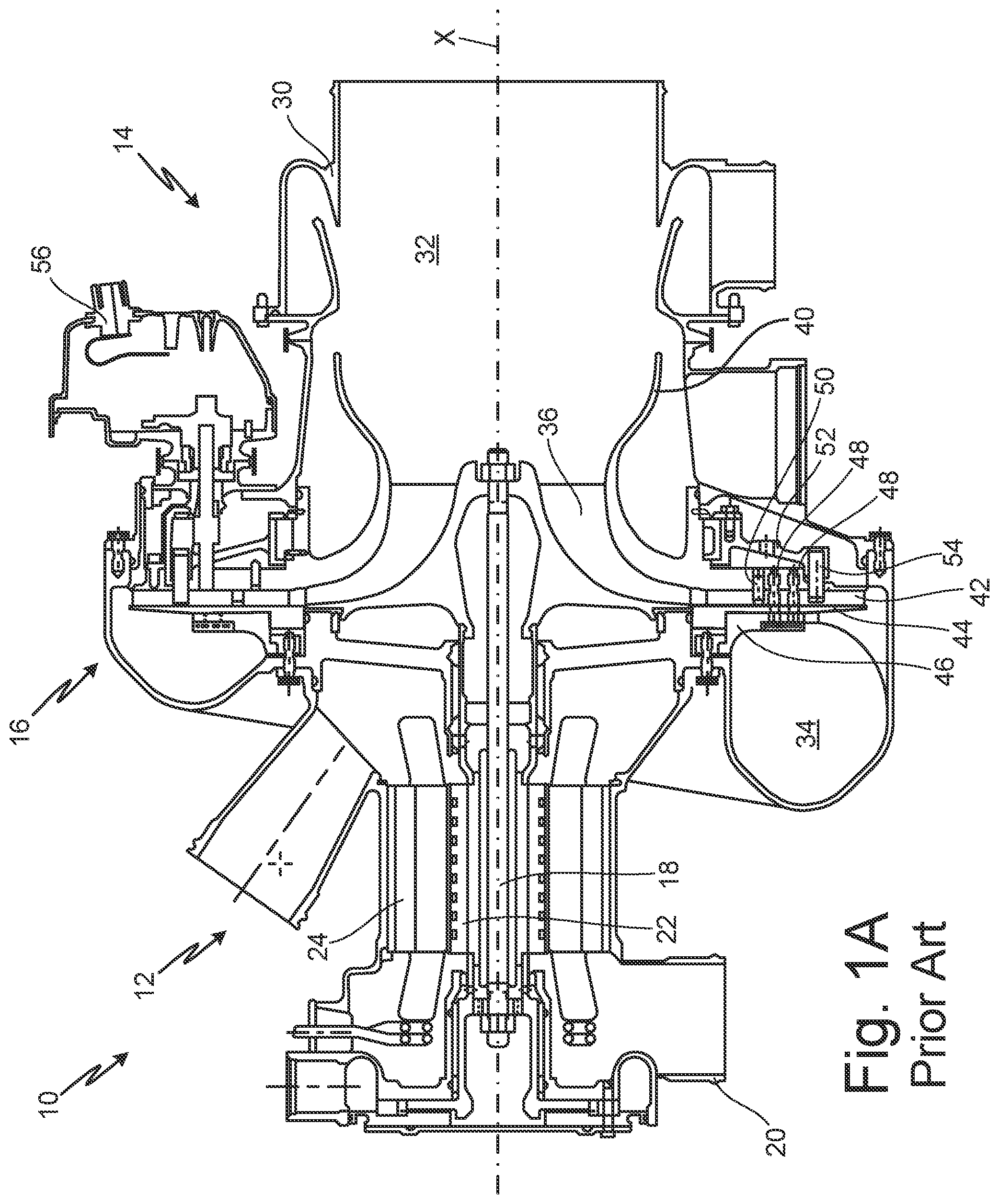 Patent US11773870 Figure 1 – Variable channel diffuser