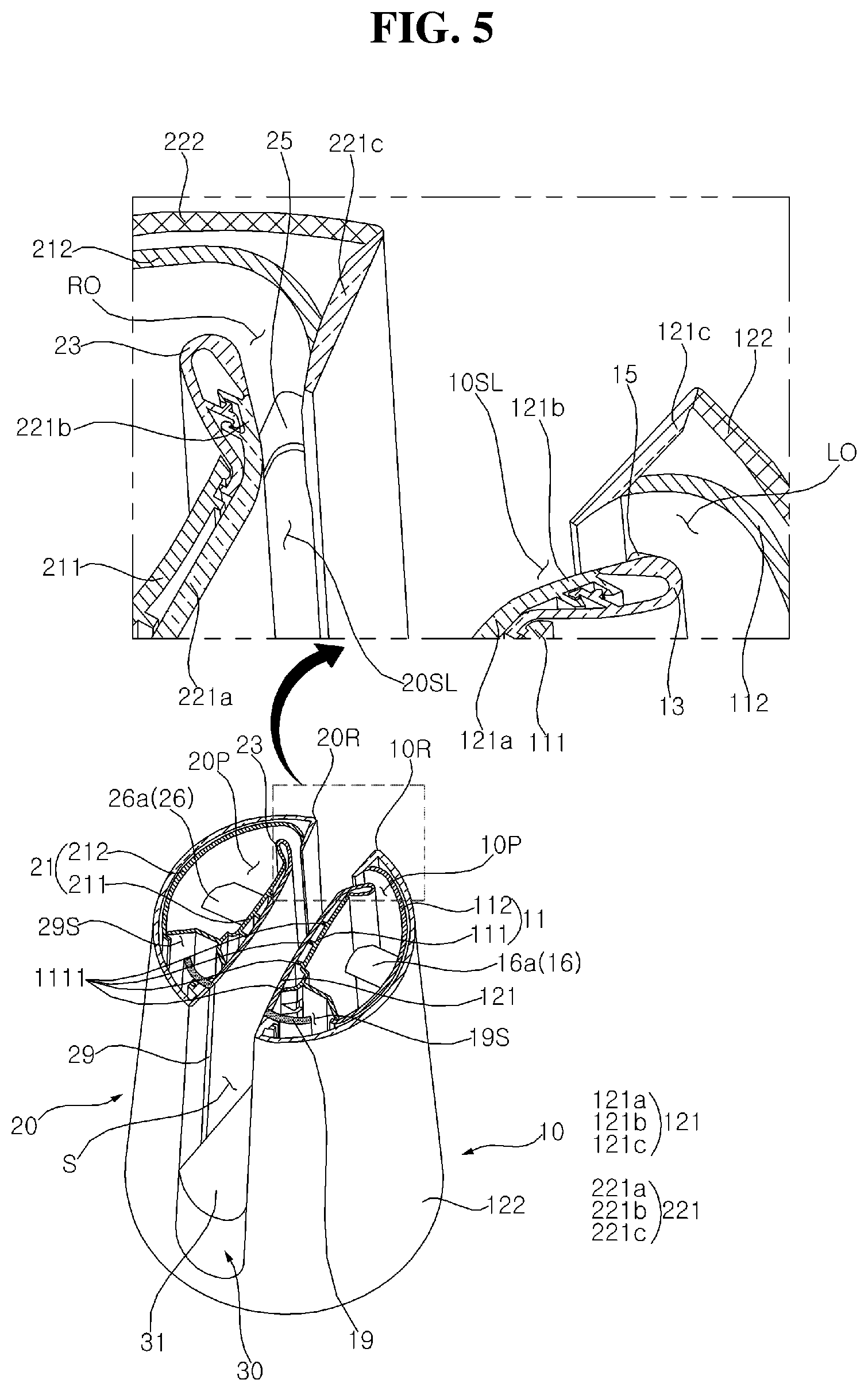 Patent US11773871 Figure 5 – Blower