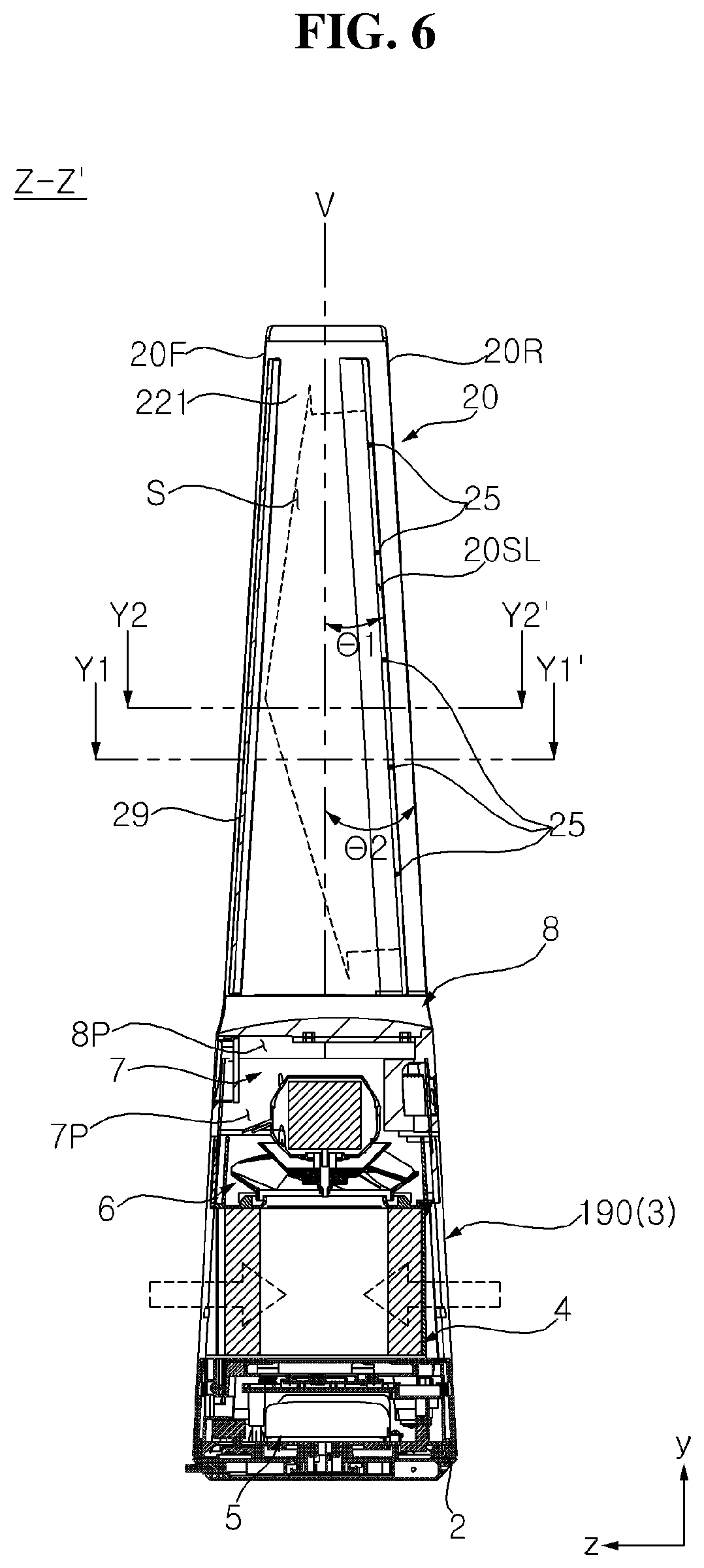 Patent US11773871 Figure 6 – Blower