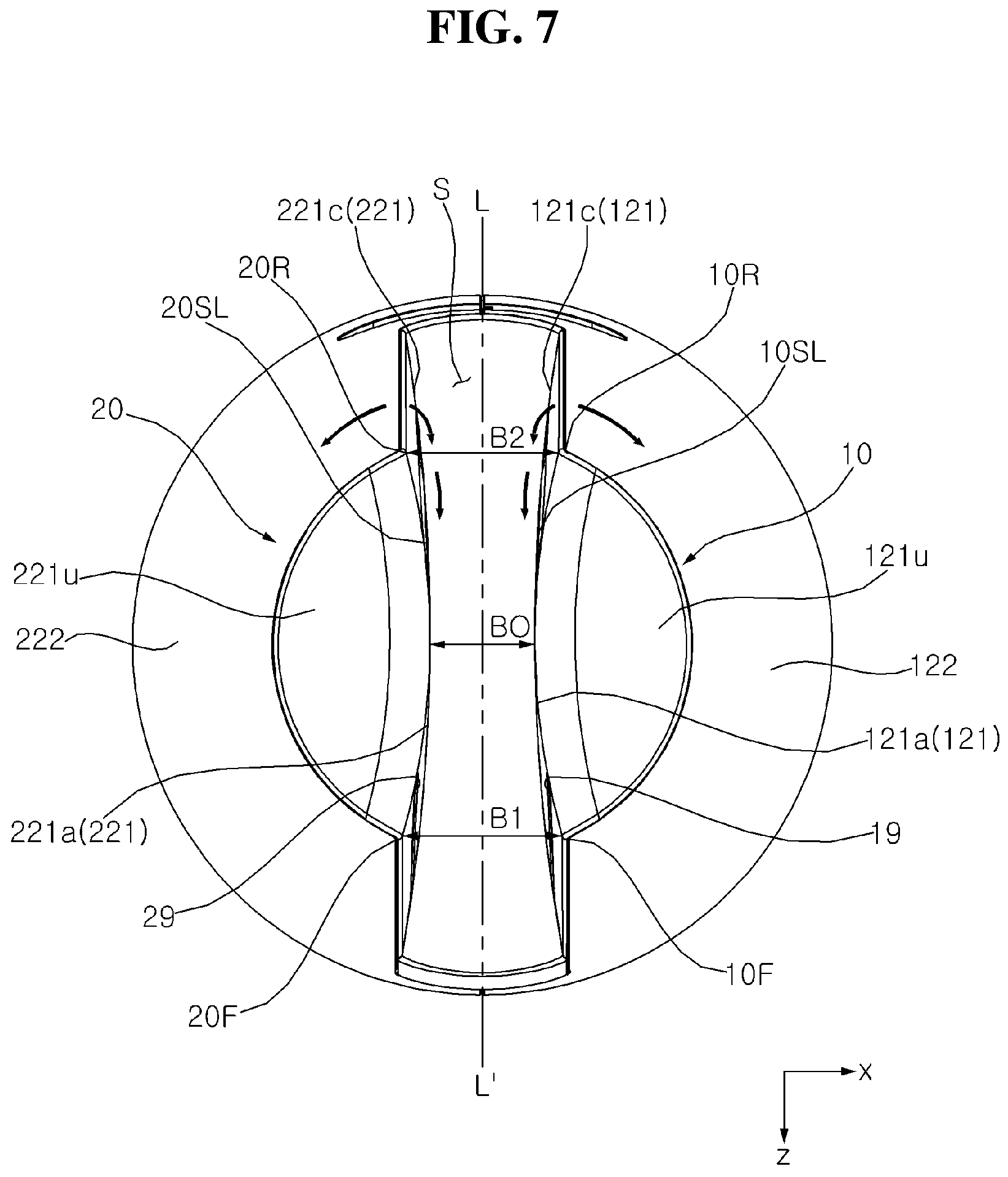 Patent US11773871 Figure 7 – Blower