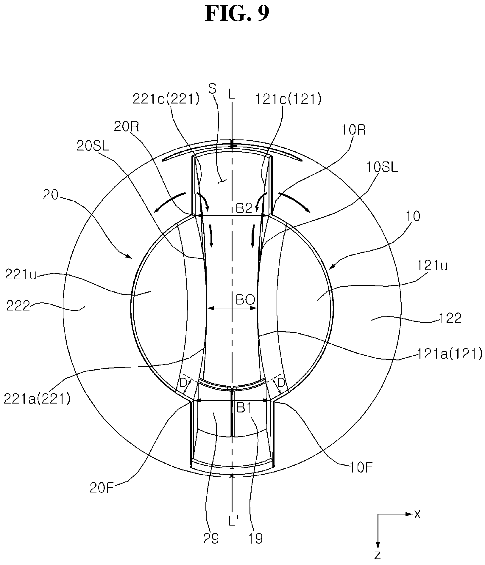 Patent US11773871 Figure 9 – Blower
