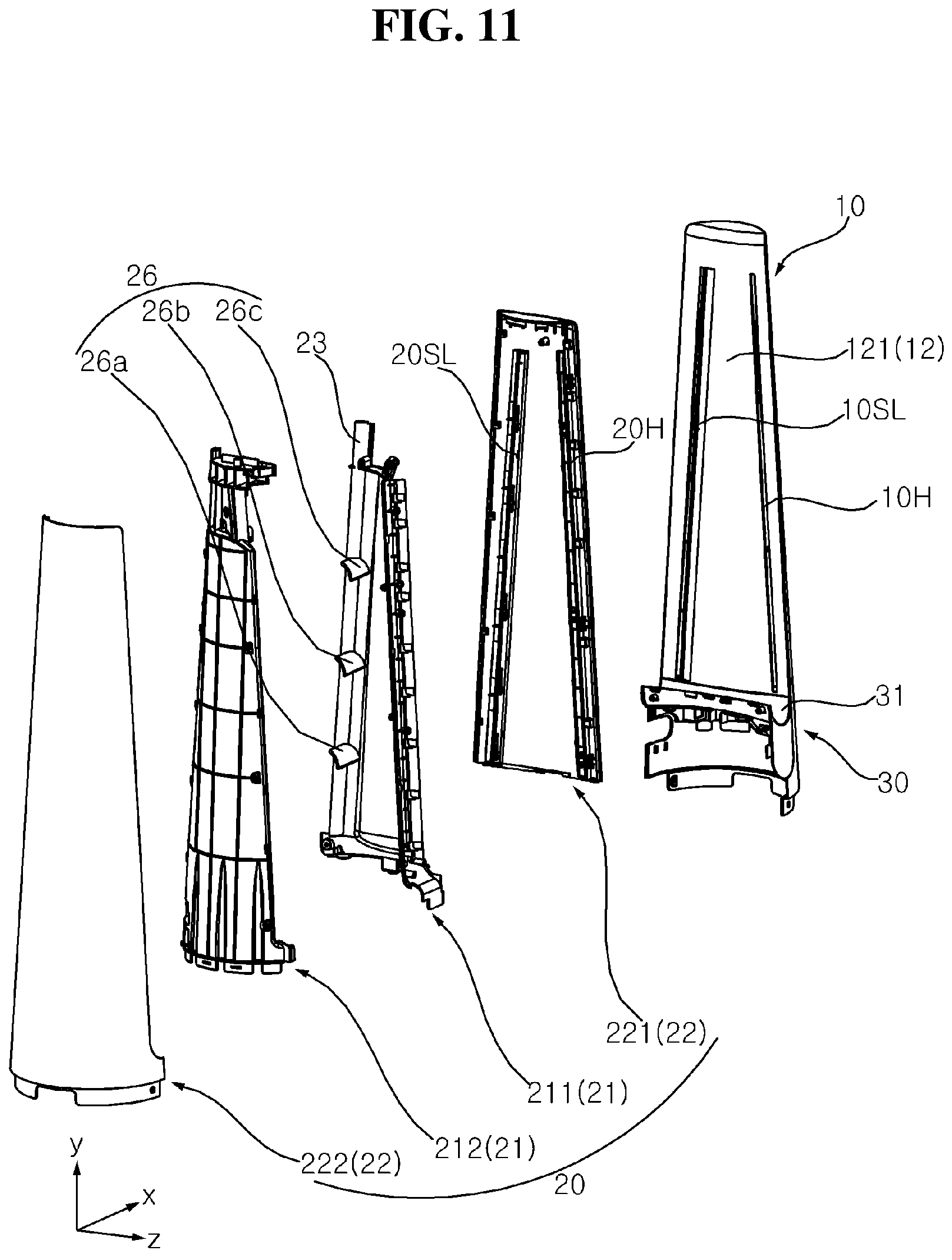 Patent US11773871 Figure 11 – Blower