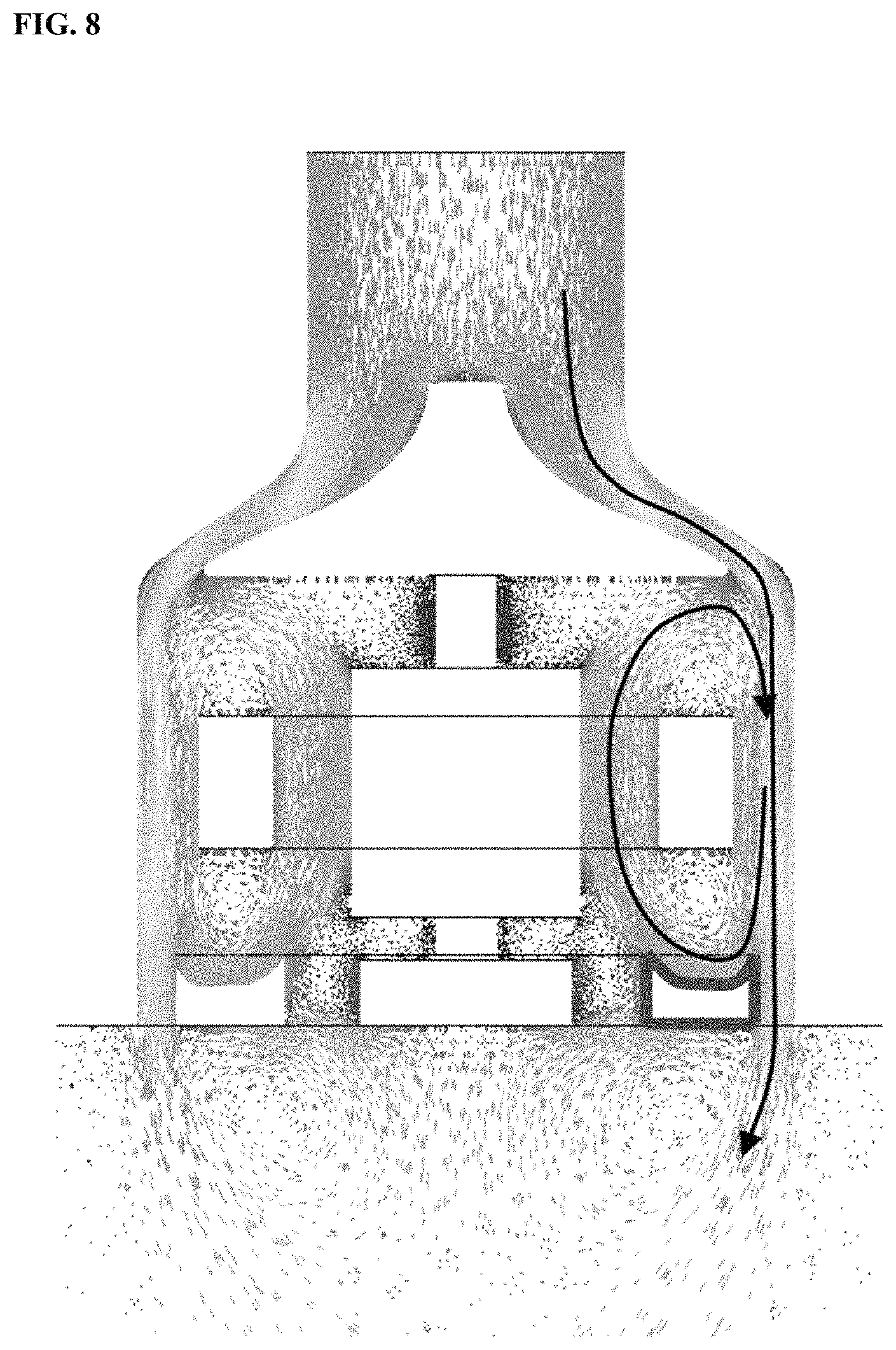 Patent US11773874 Figure 8 – Fan motor
