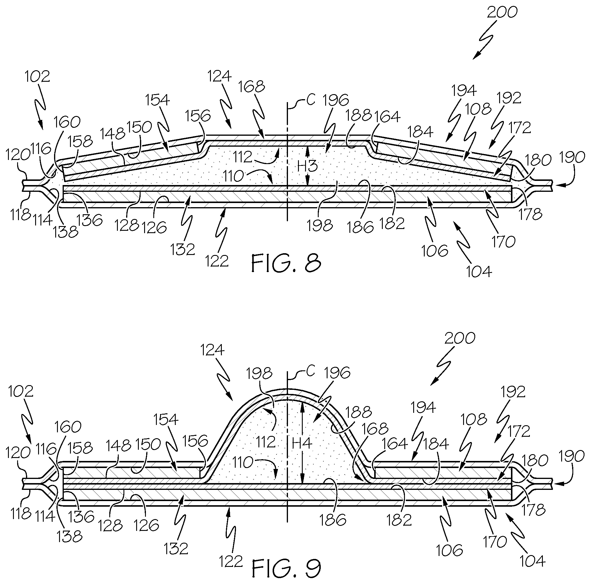 Patent US11773878 Figure 6 – Artificial muscle assemblies comprising a reinforced housing