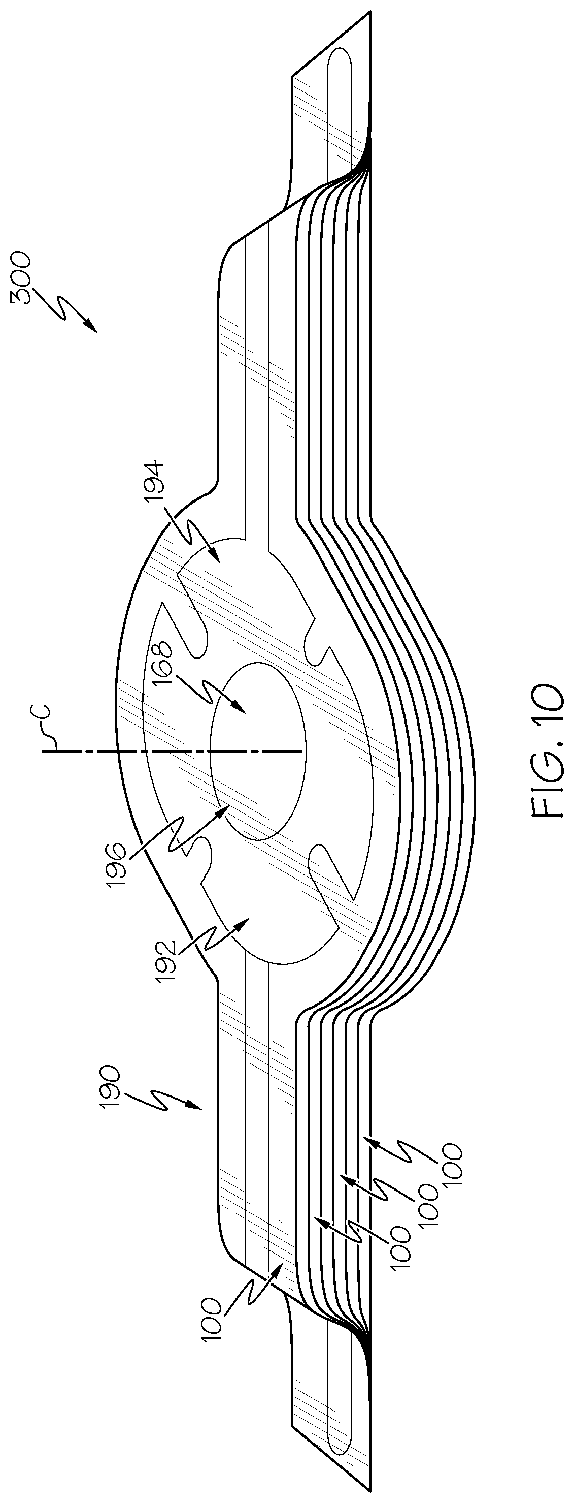 Patent US11773878 Figure 7 – Artificial muscle assemblies comprising a reinforced housing