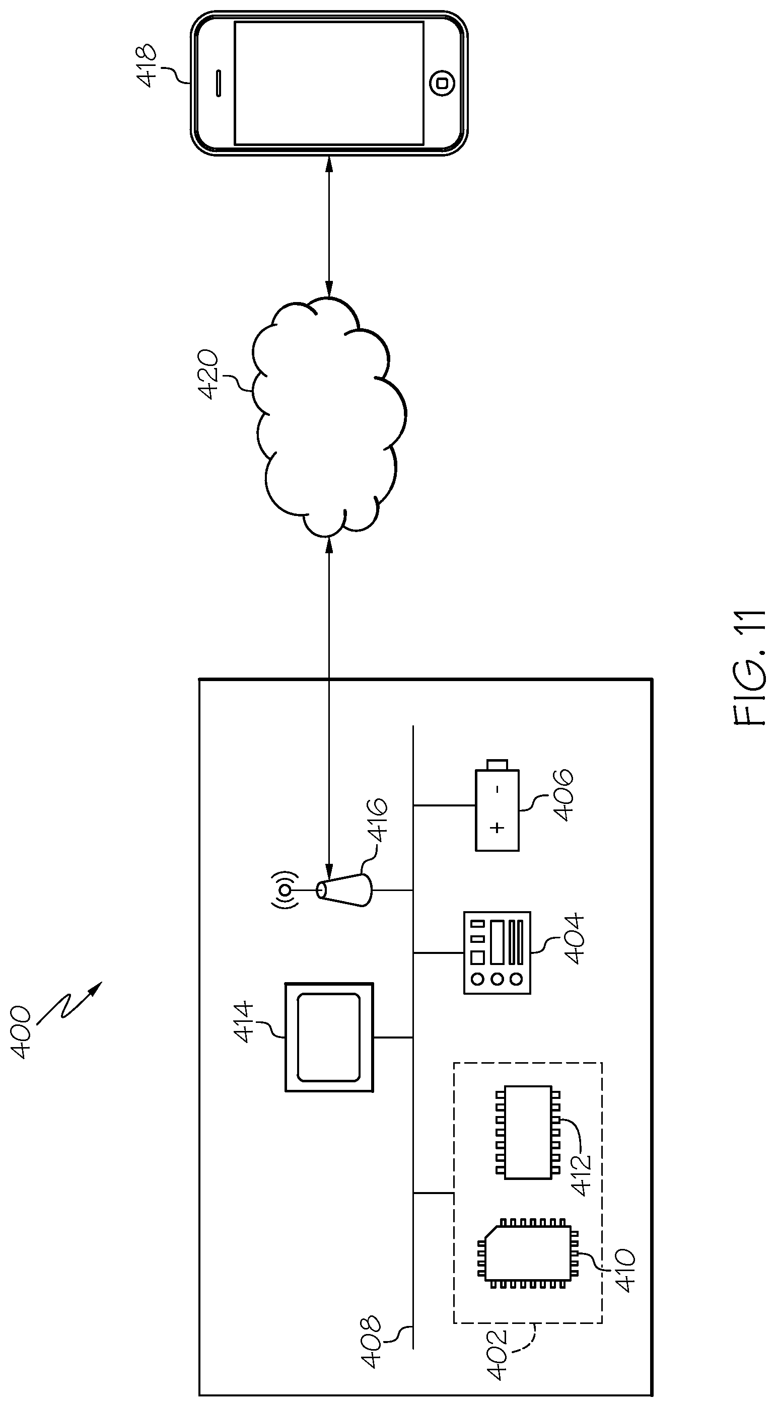 Patent US11773878 Figure 8 – Artificial muscle assemblies comprising a reinforced housing