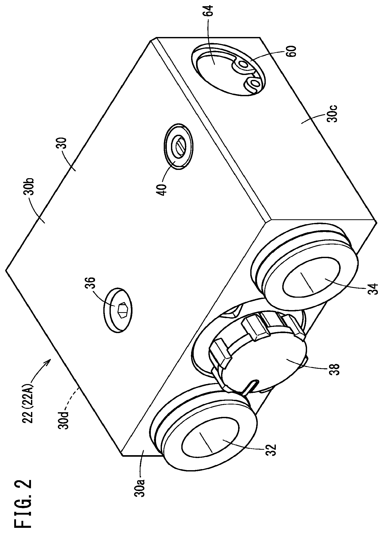 Patent US11773879 Figure 2 – Flow rate controller and drive device equipped with same
