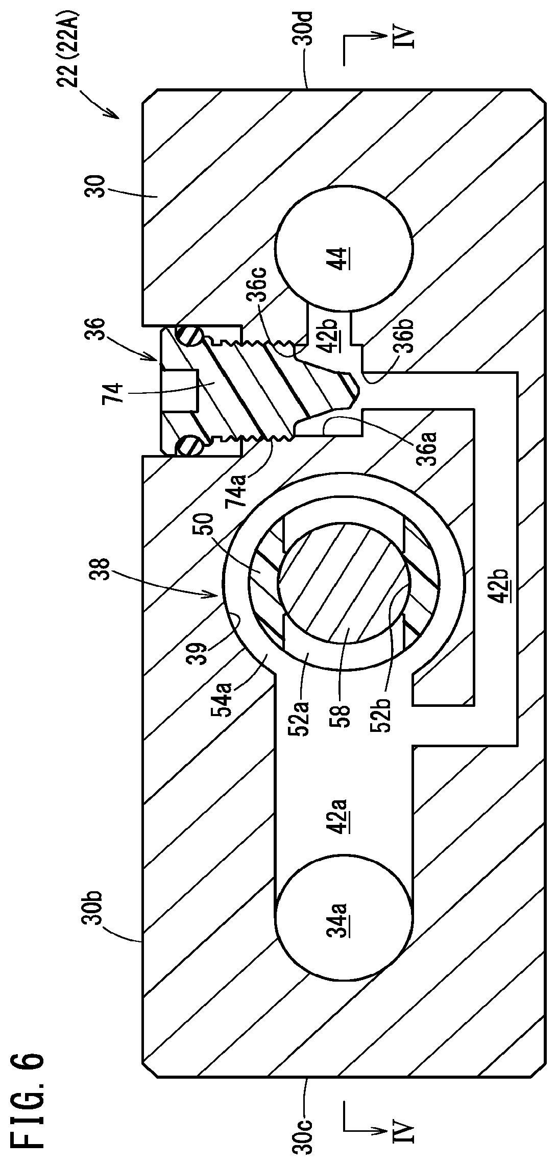 Patent US11773879 Figure 6 – Flow rate controller and drive device equipped with same