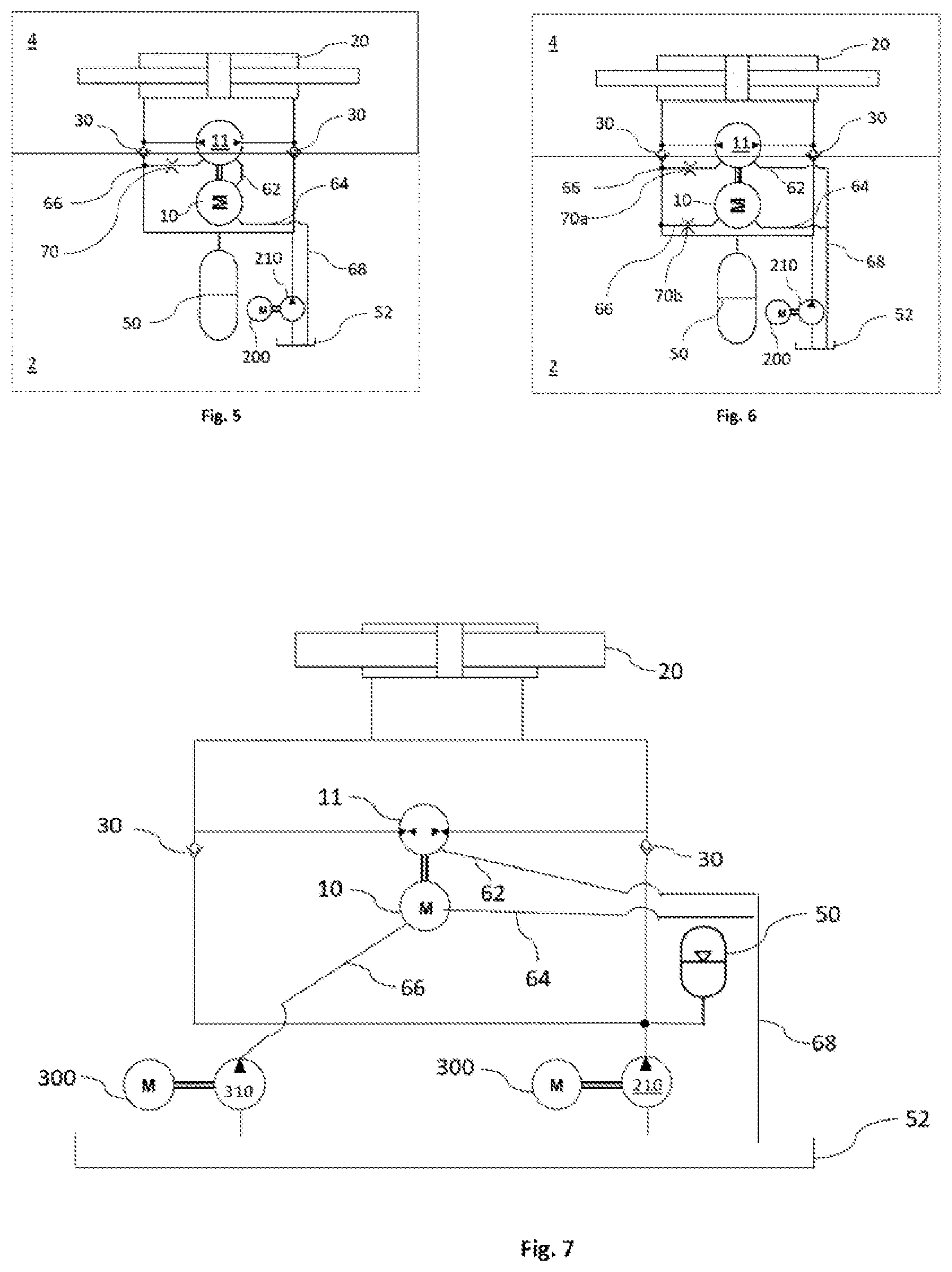 Patent US11773882 Figure 3 – Motor cooling via hydraulic fluid