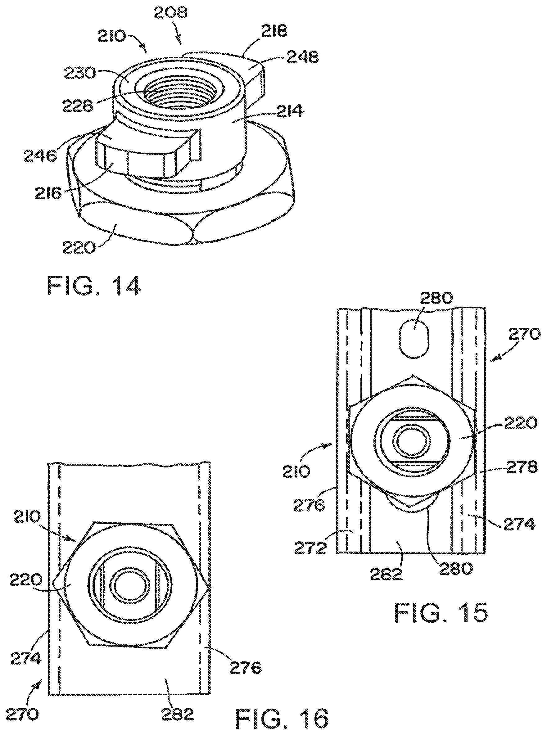 Patent US11773884 Figure 5 – Quick-threaded rod locking device and method