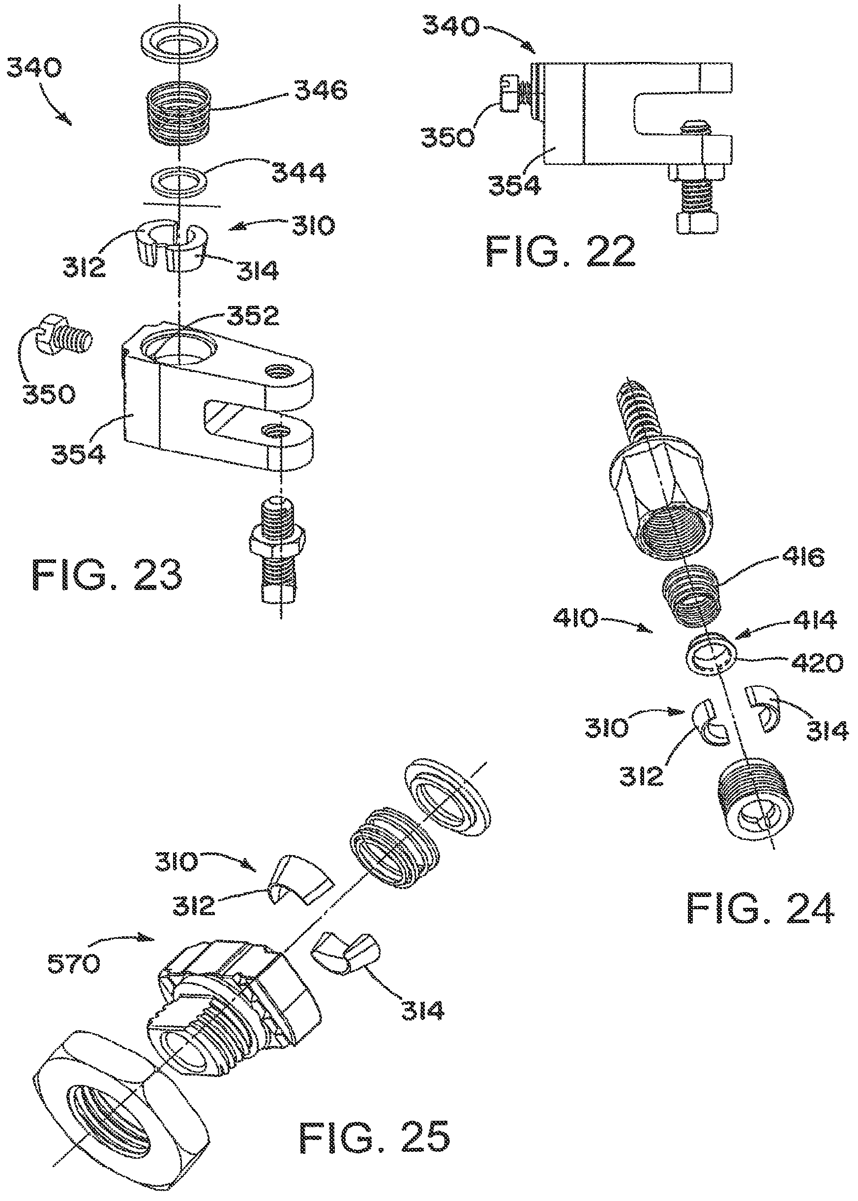 Patent US11773884 Figure 8 – Quick-threaded rod locking device and method