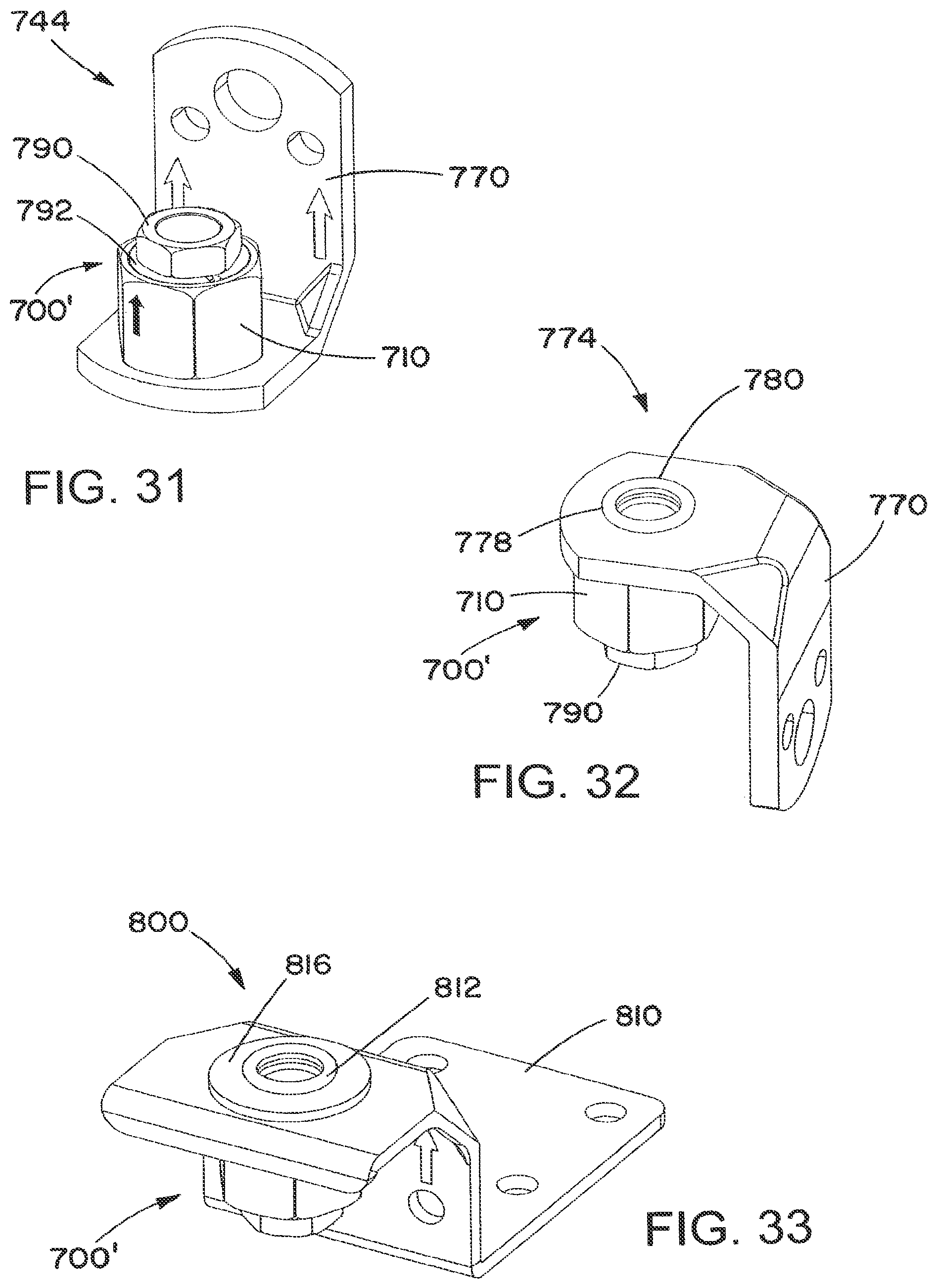 Patent US11773884 Figure 11 – Quick-threaded rod locking device and method