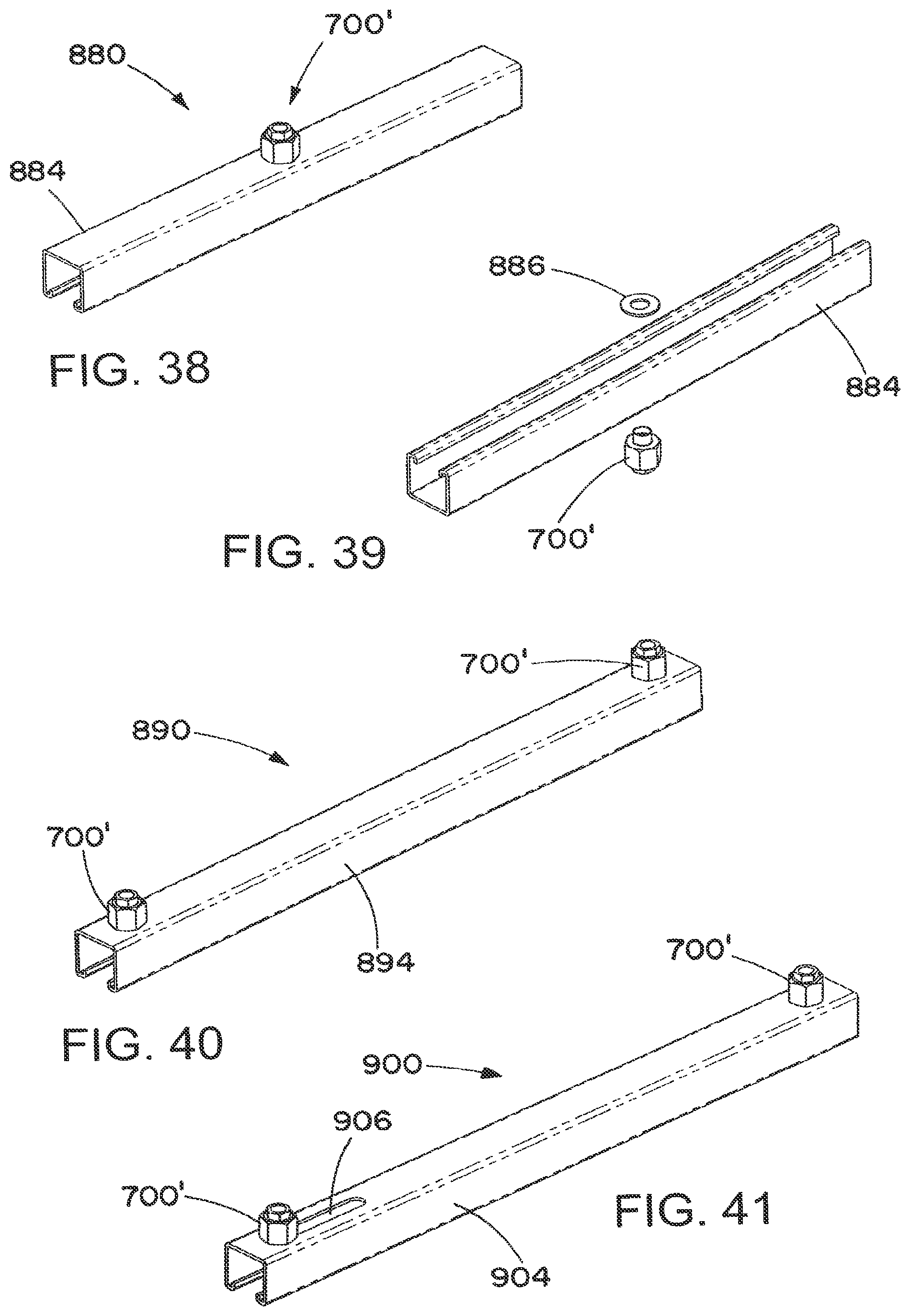Patent US11773884 Figure 14 – Quick-threaded rod locking device and method