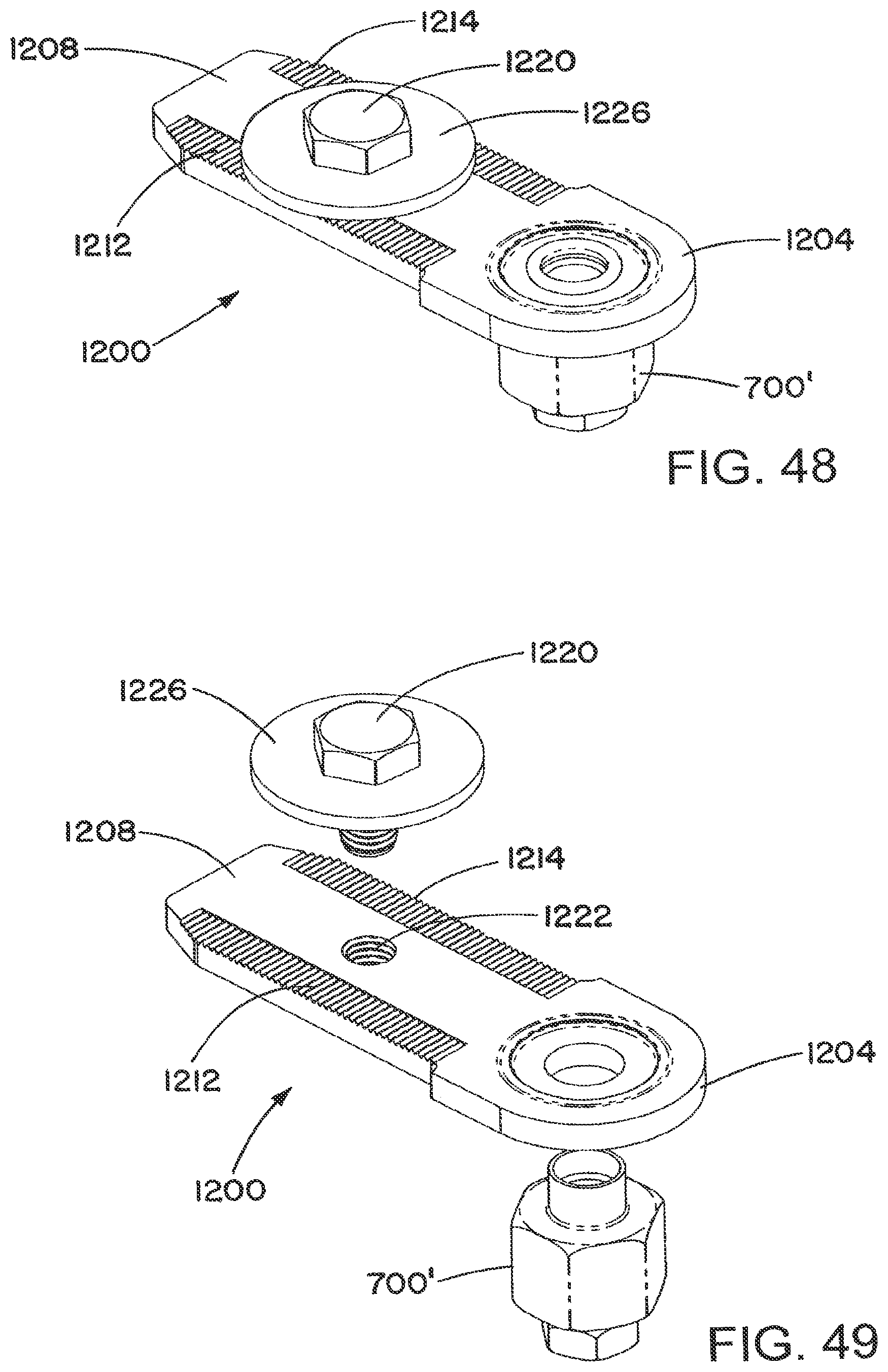 Patent US11773884 Figure 18 – Quick-threaded rod locking device and method