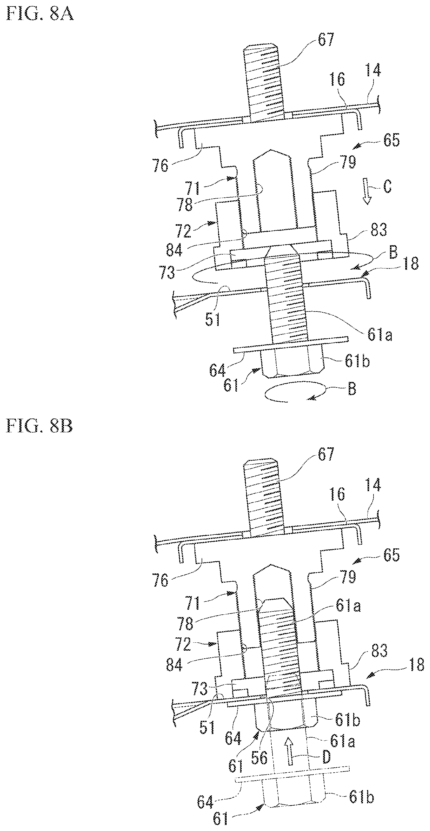 Patent US11773886 Figure 7 – Article fixing device