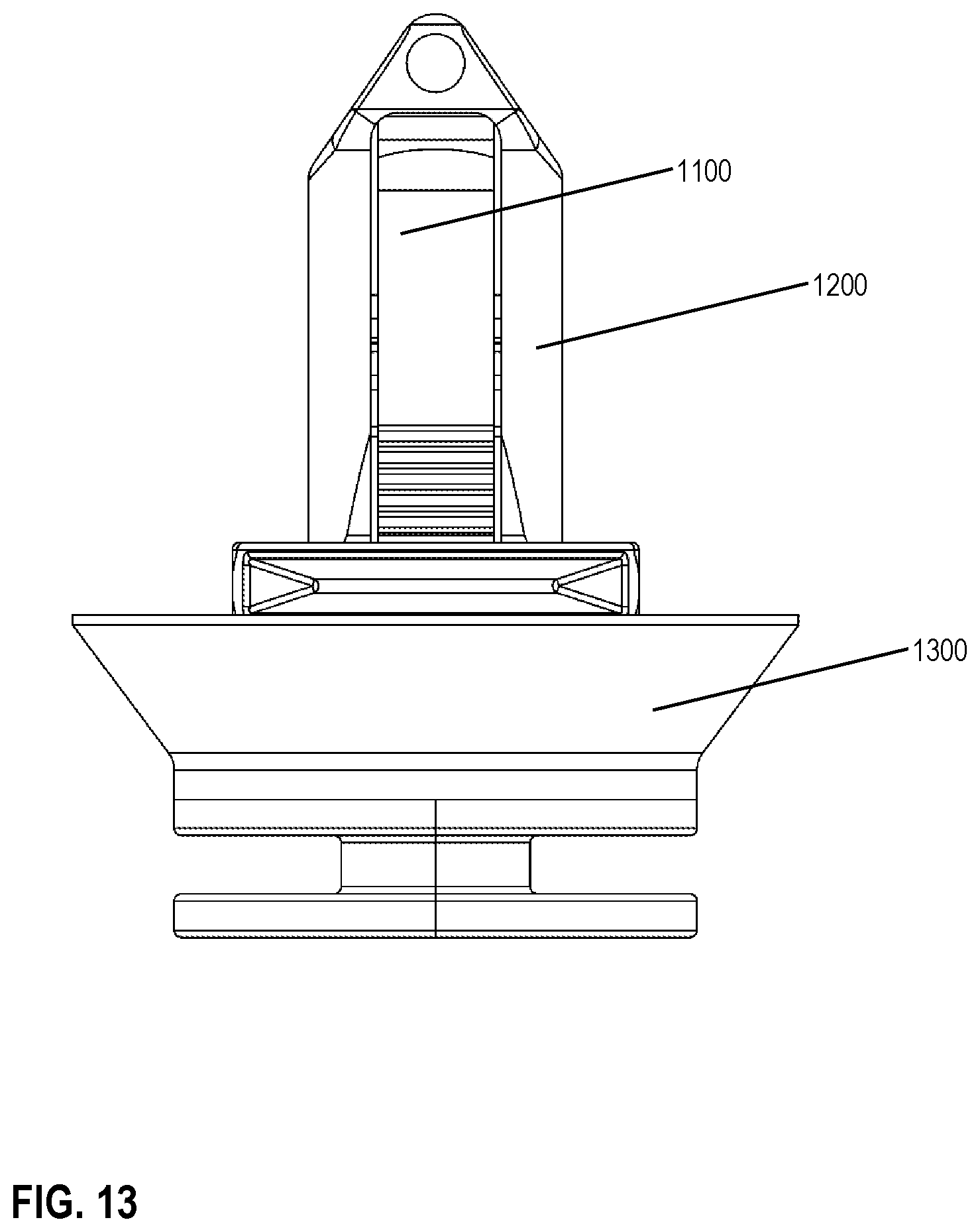 Patent US11773887 Figure 13 – Fastener clip assembly with expandable cap