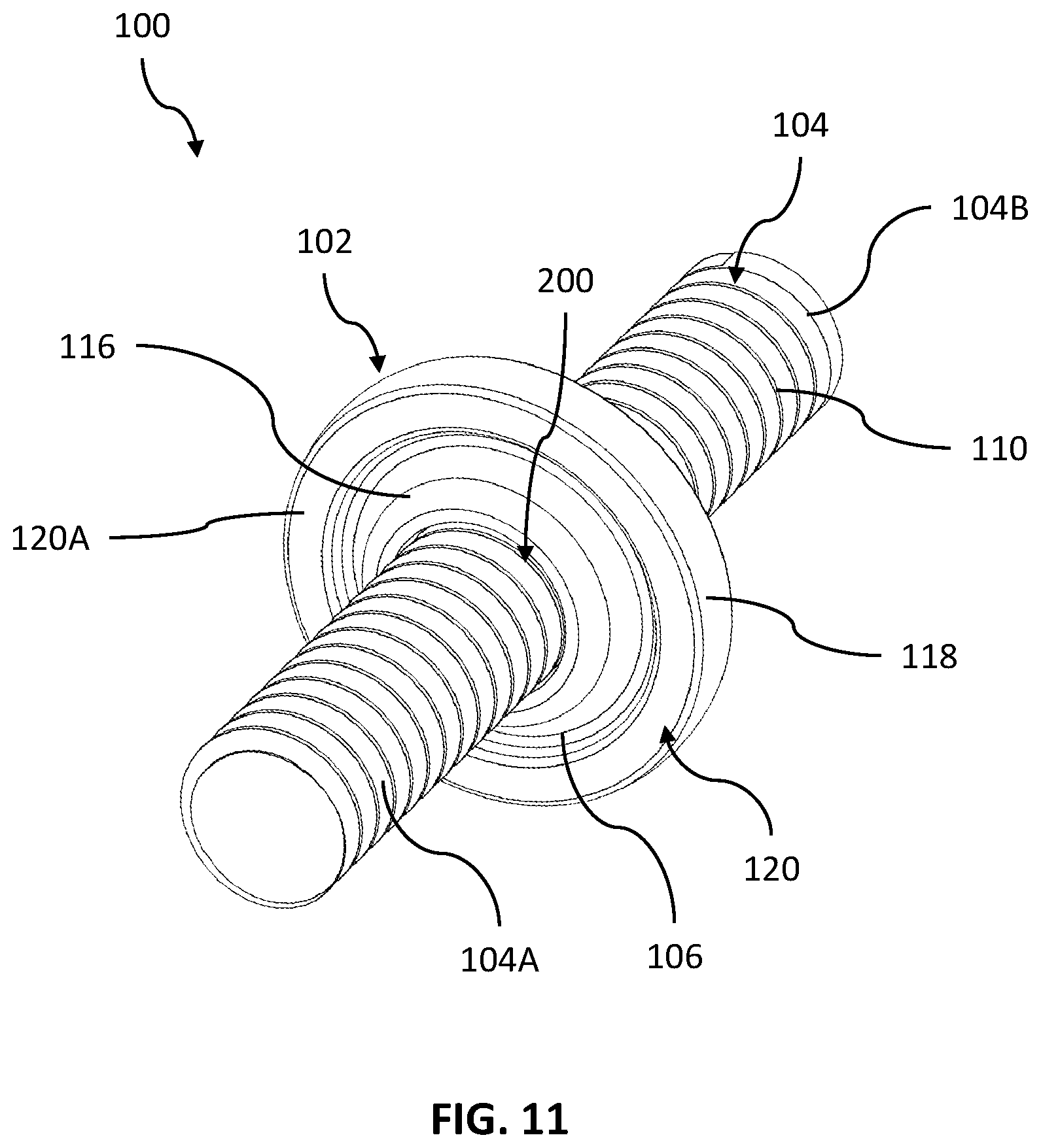 Patent US11773888 Figure 5 – Rod connector system and methods of use