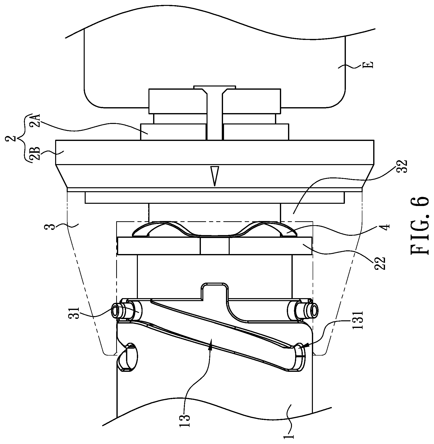 Patent US11773890 Figure 6 – Quick connector with compressive and rotational locking and unlocking mechanism
