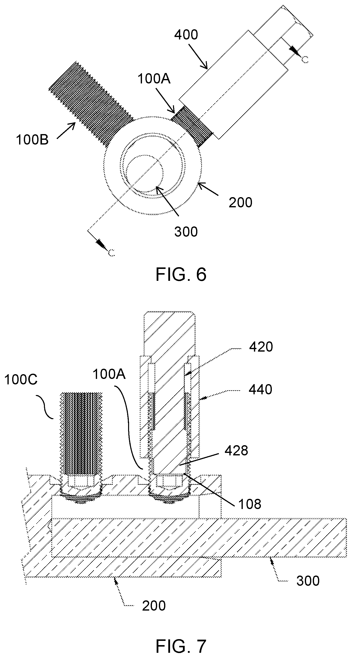 Patent US11773891 Figure 4 – Range taking shear bolts and drive tools