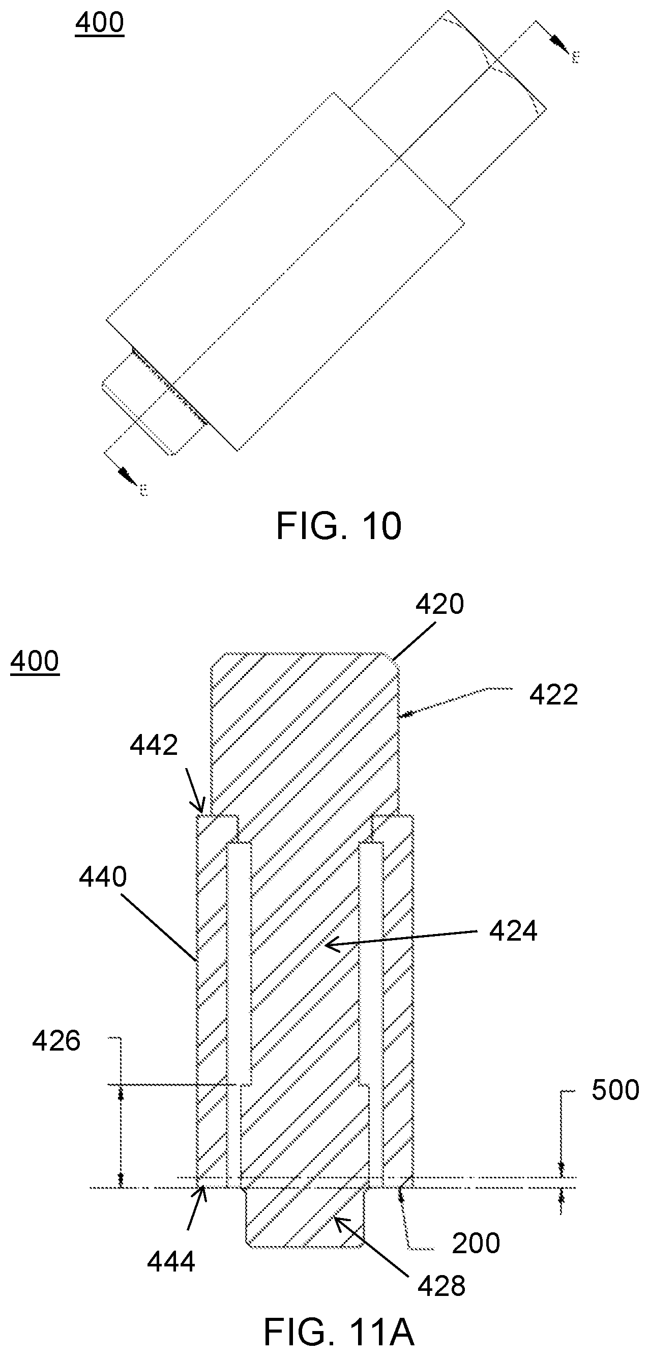 Patent US11773891 Figure 6 – Range taking shear bolts and drive tools