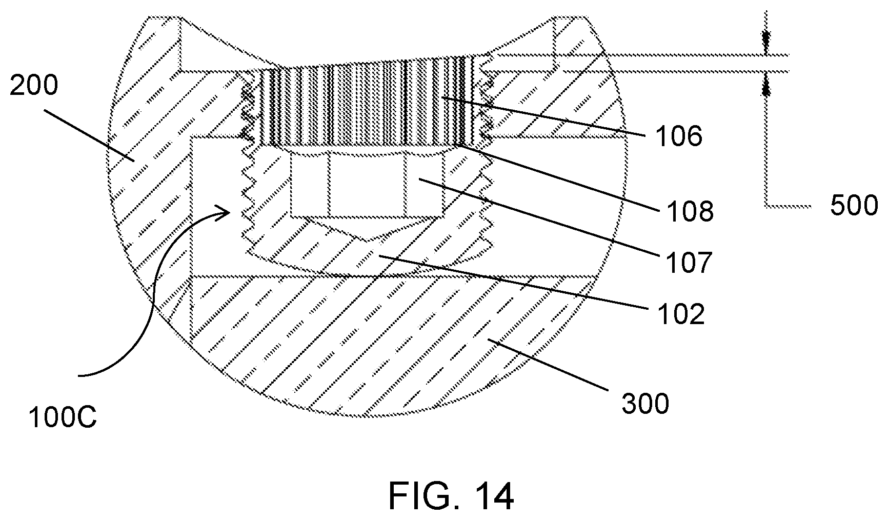 Patent US11773891 Figure 9 – Range taking shear bolts and drive tools