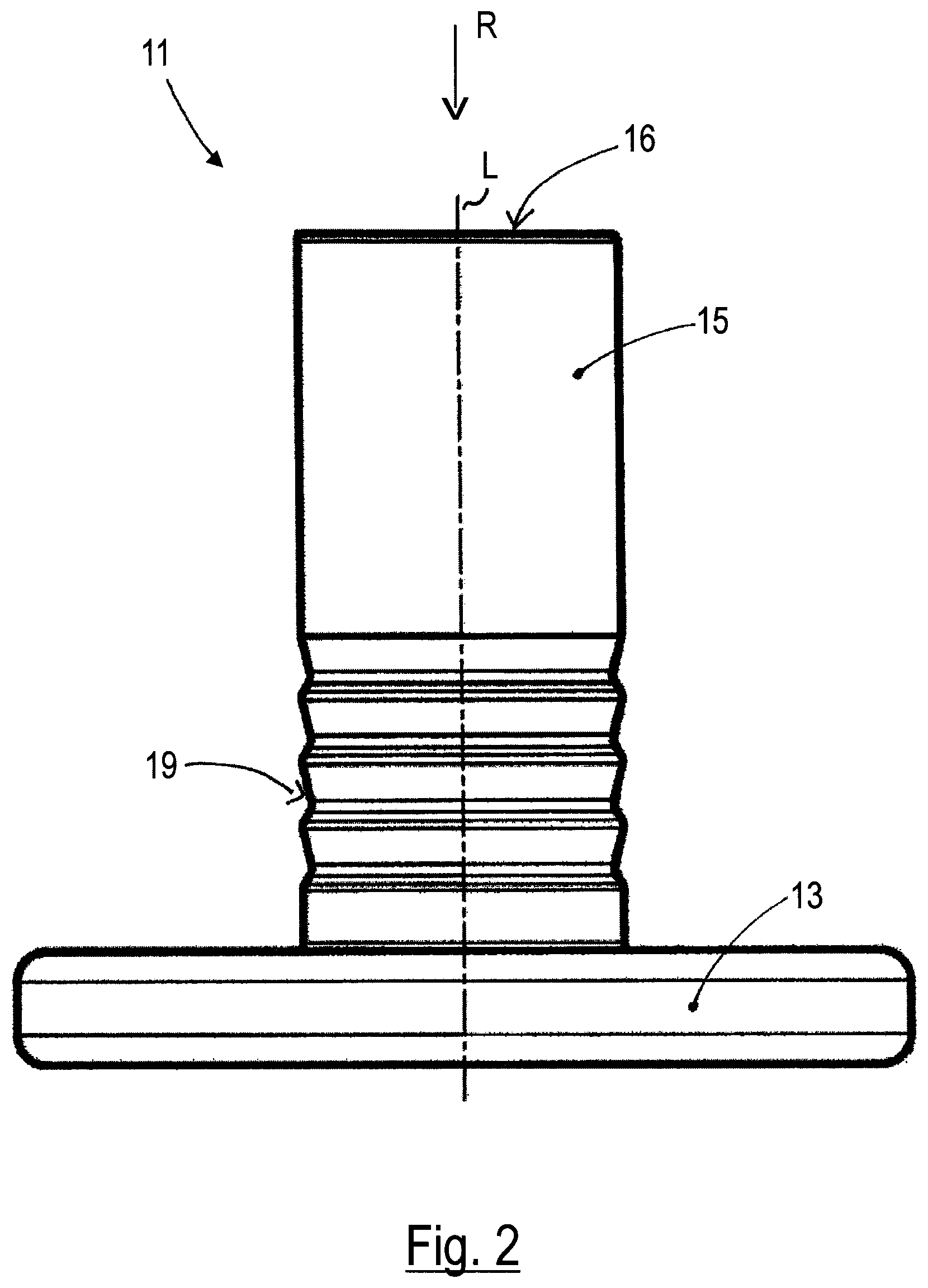 Patent US11773893 Figure 2 – Method of joining two components, auxiliary joining part and components assembly