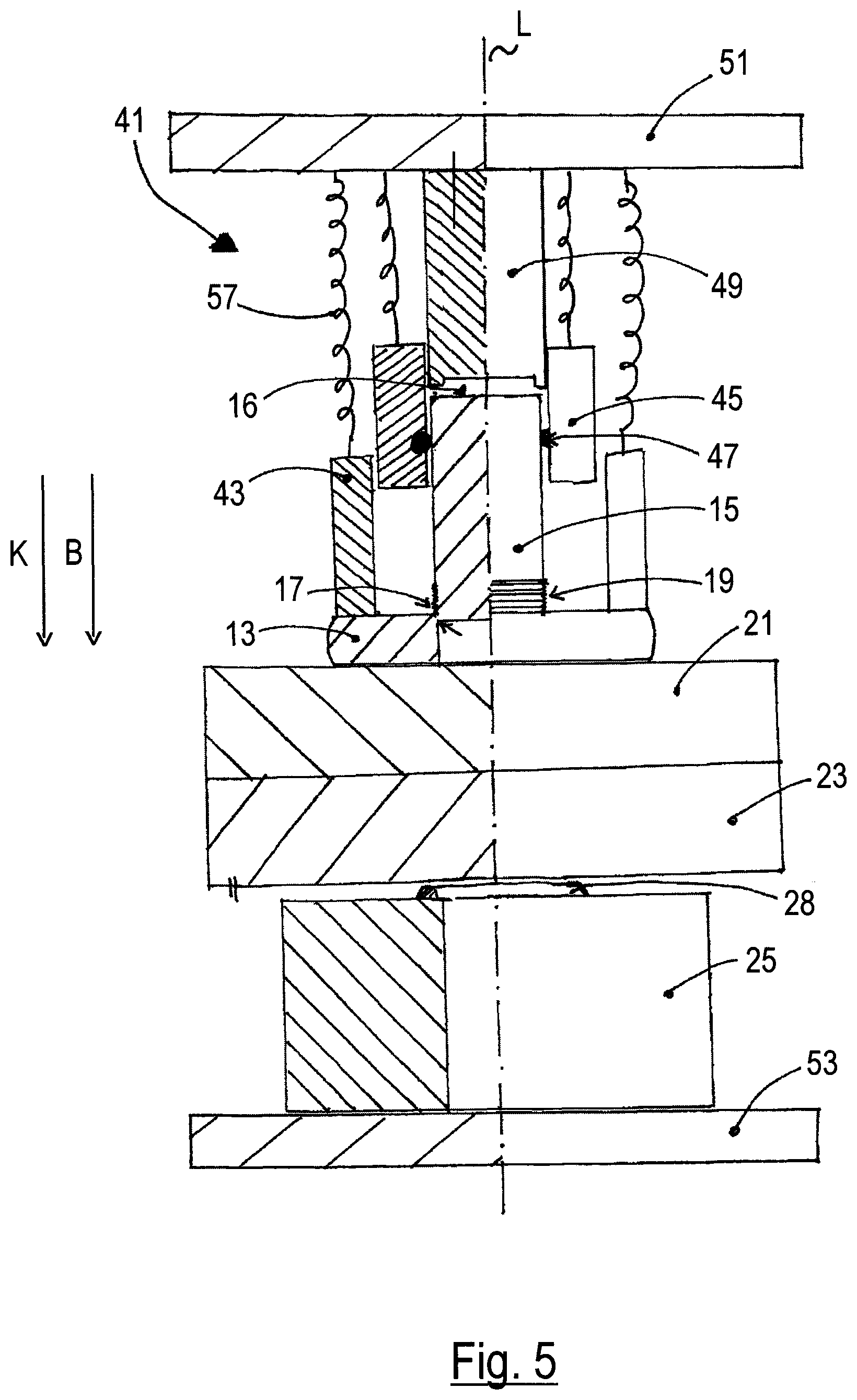 Patent US11773893 Figure 5 – Method of joining two components, auxiliary joining part and components assembly