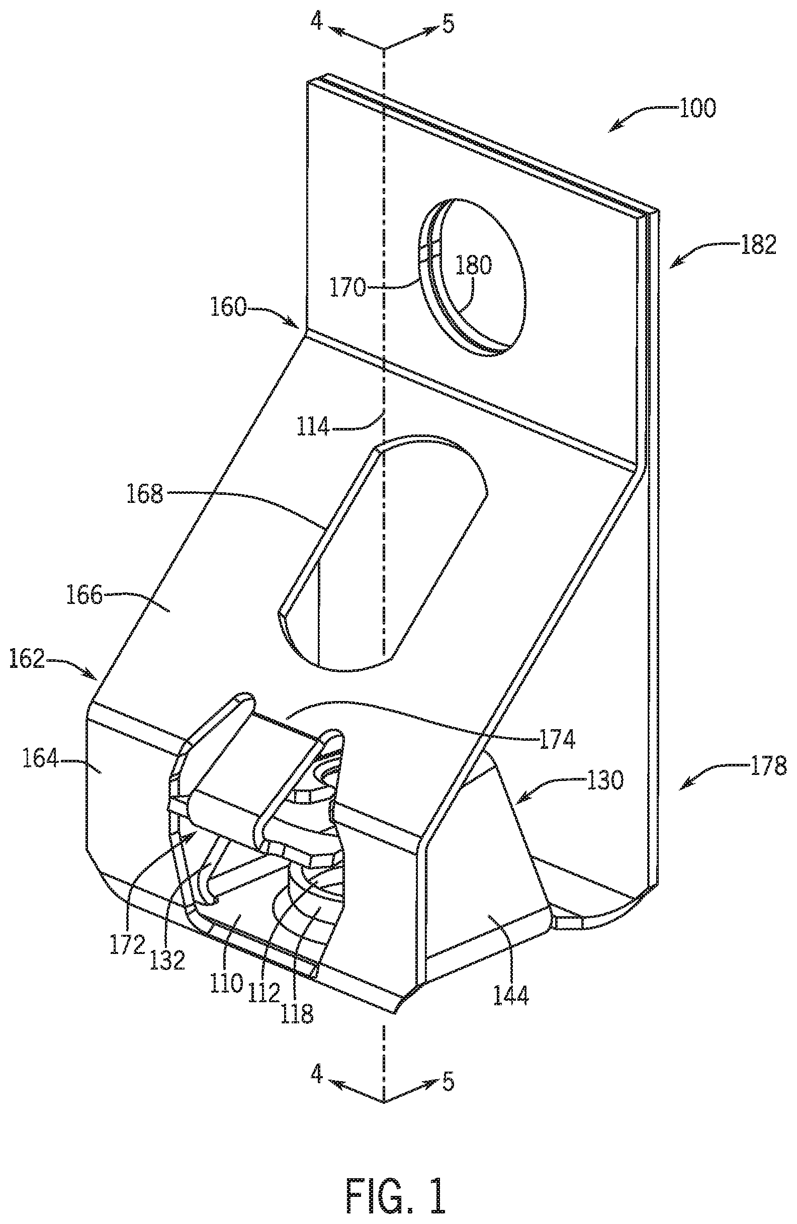 Patent US11773895 Figure 1 – Spring nut with release
