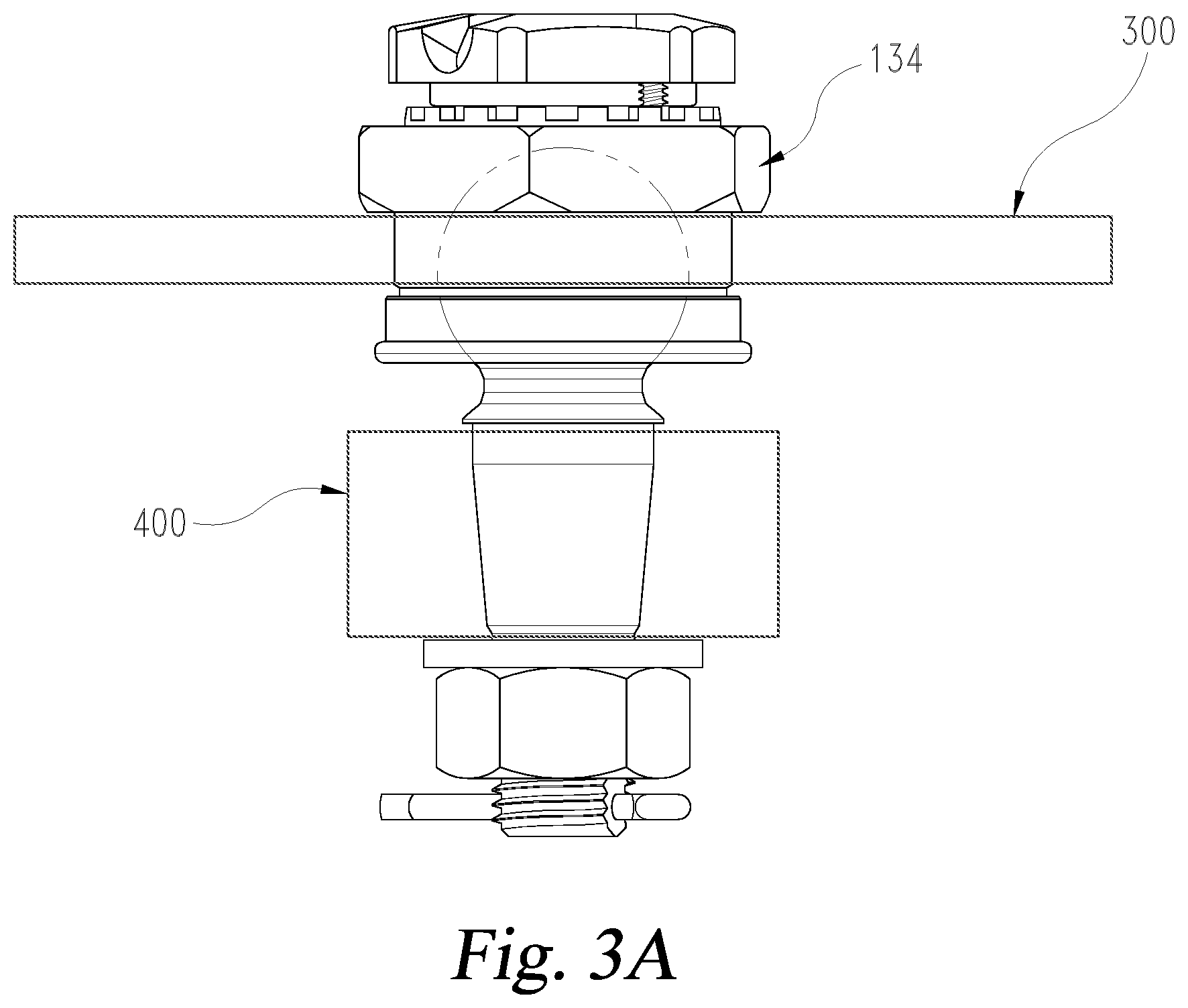 Patent US11773897 Figure 4 – Ball joint
