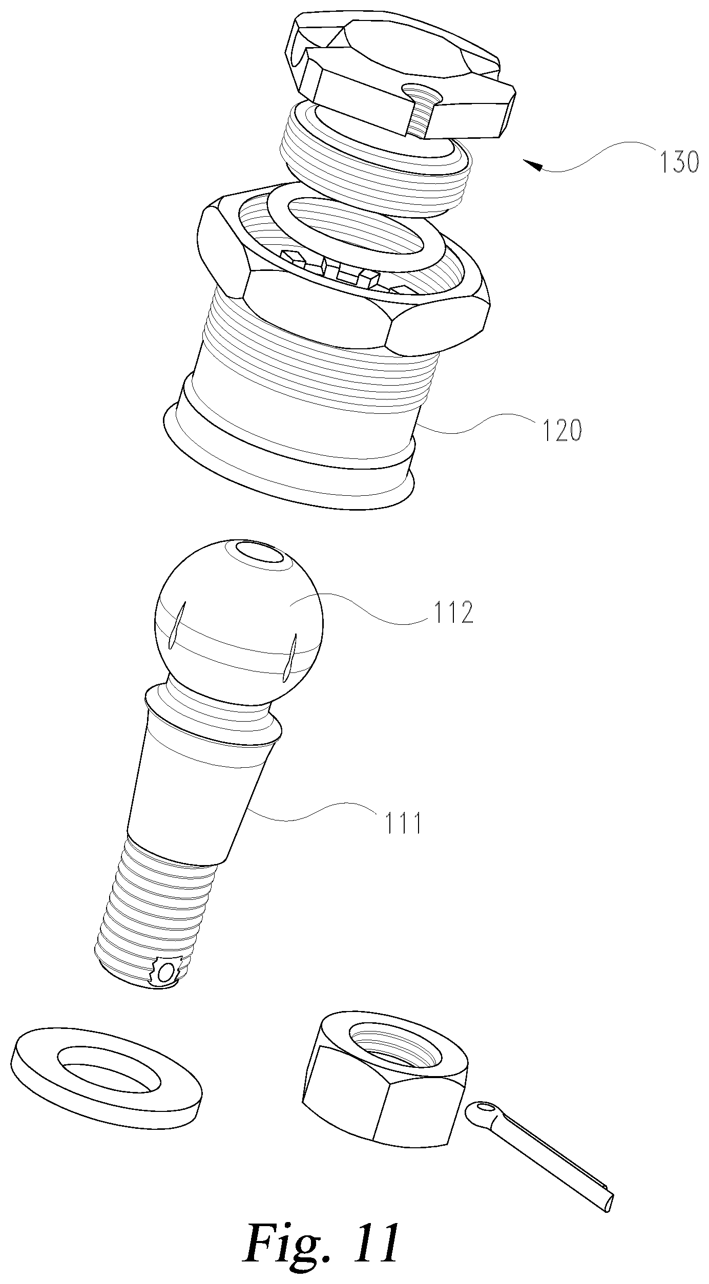 Patent US11773897 Figure 13 – Ball joint