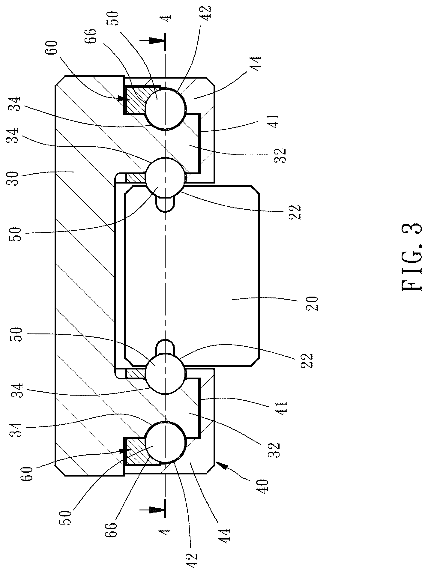 Patent US11773903 Figure 3 – Linear guideway with lubricating structure