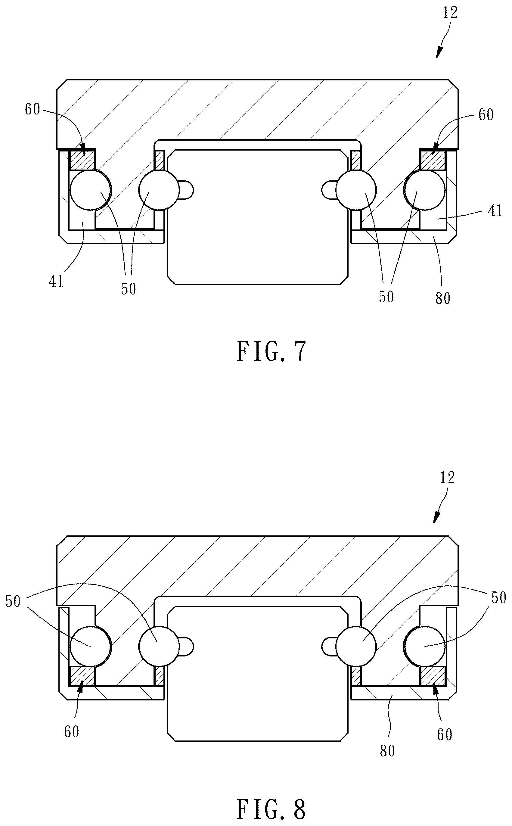 Patent US11773903 Figure 6 – Linear guideway with lubricating structure