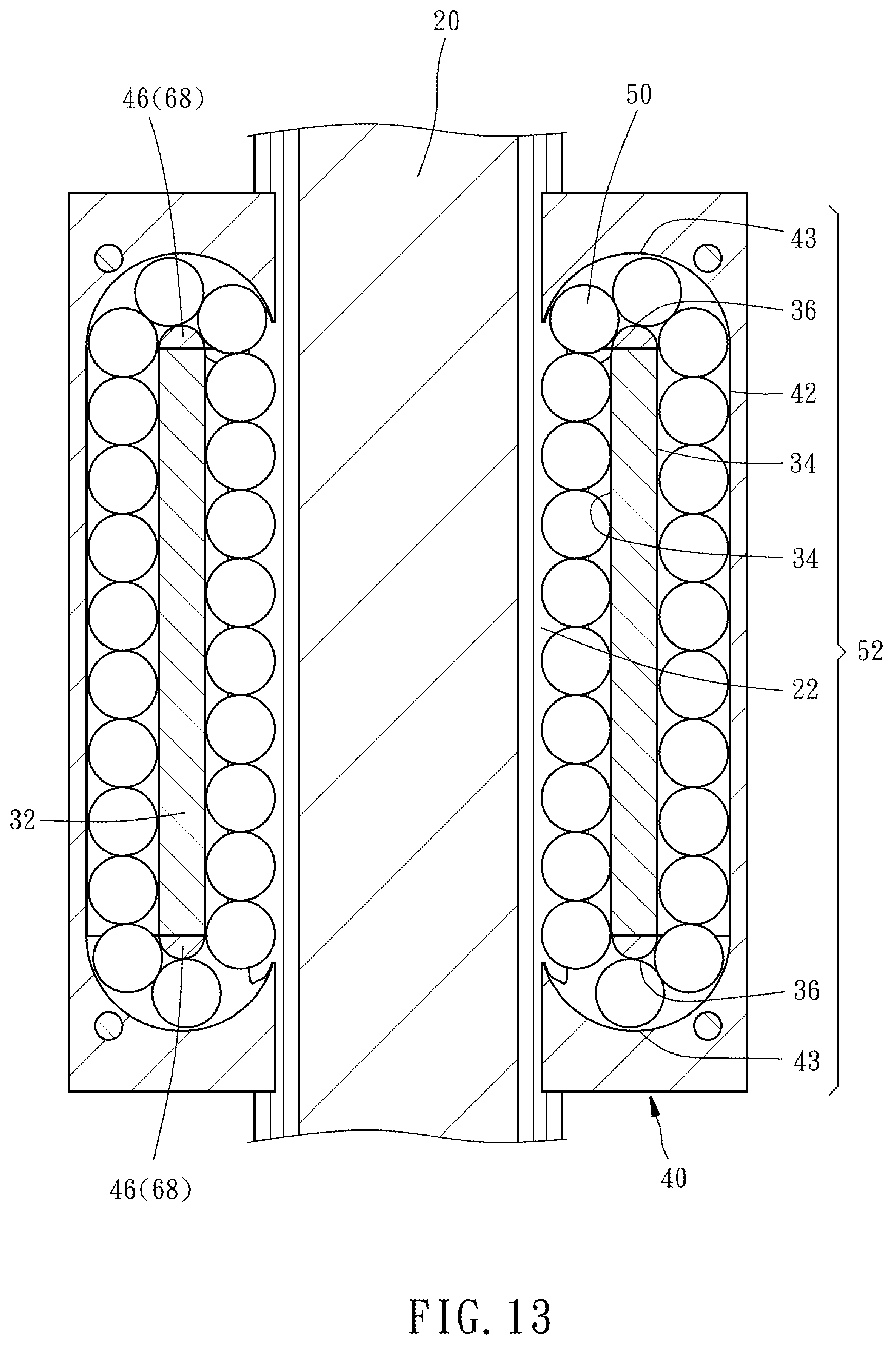 Patent US11773903 Figure 10 – Linear guideway with lubricating structure