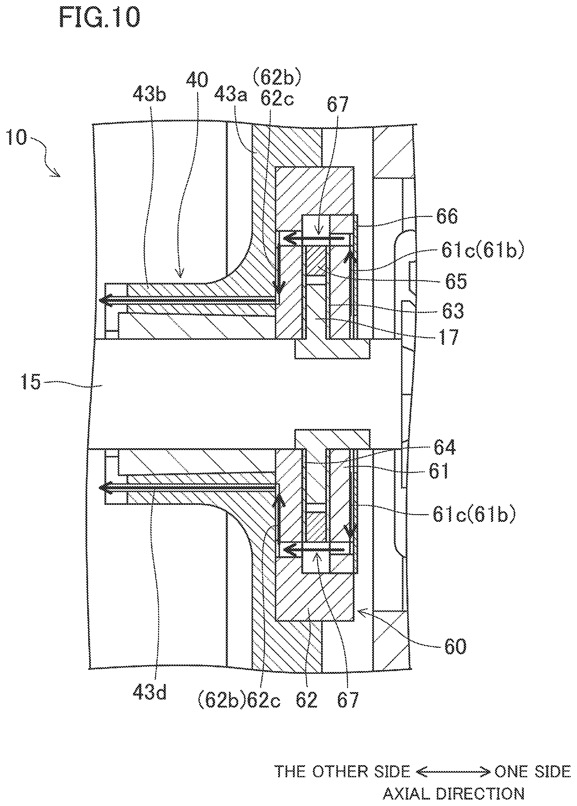 Patent US11773907 Figure 9 – Thrust gas bearing, centrifugal compressor equipped with same, and refrigeration apparatus equipped with same