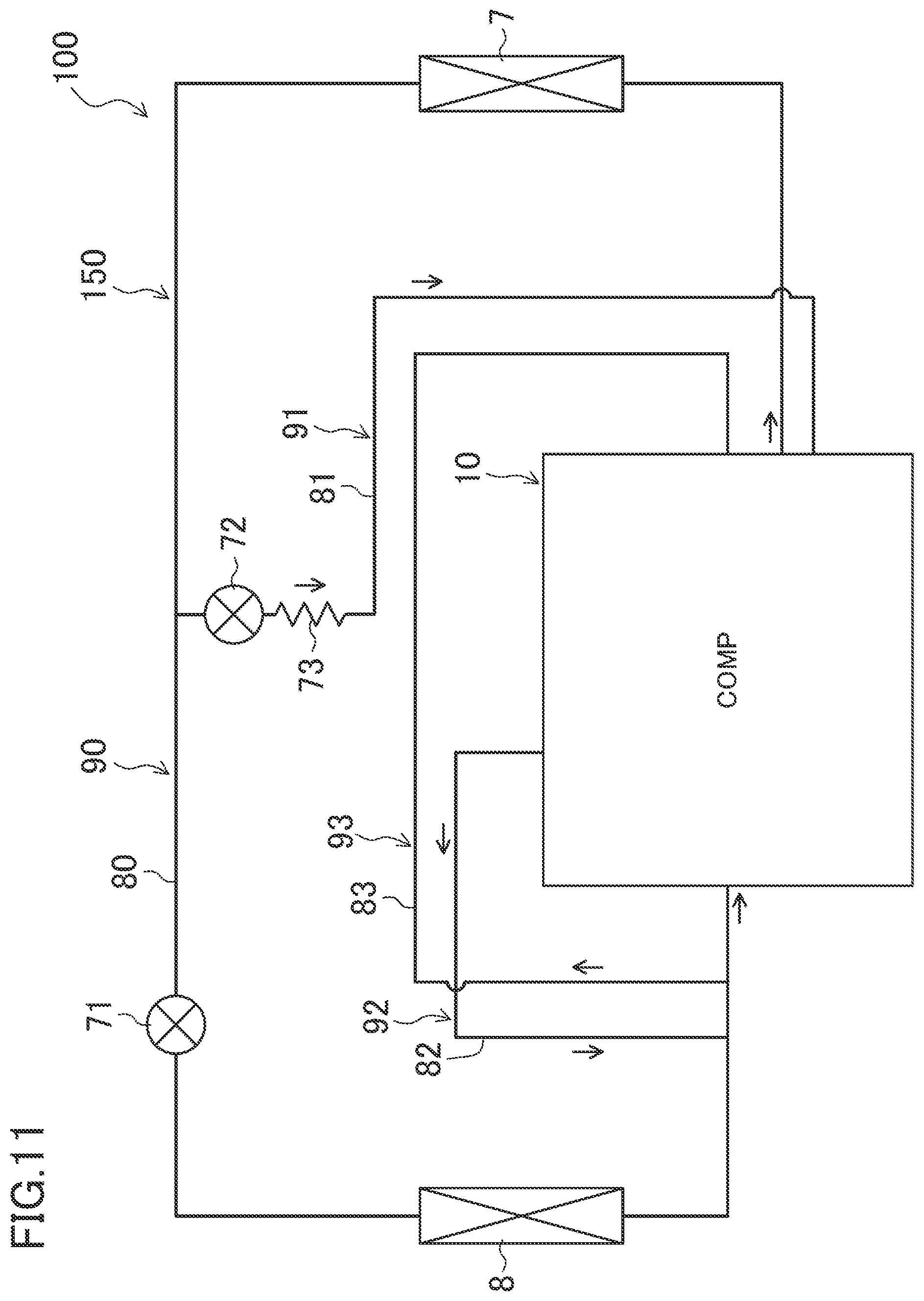 Patent US11773907 Figure 10 – Thrust gas bearing, centrifugal compressor equipped with same, and refrigeration apparatus equipped with same