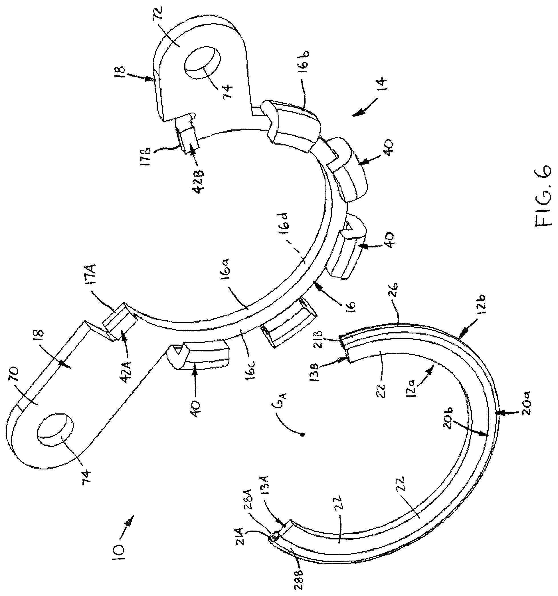 Patent US11773908 Figure 6 – Arcuate electrically conductive assembly for bearings